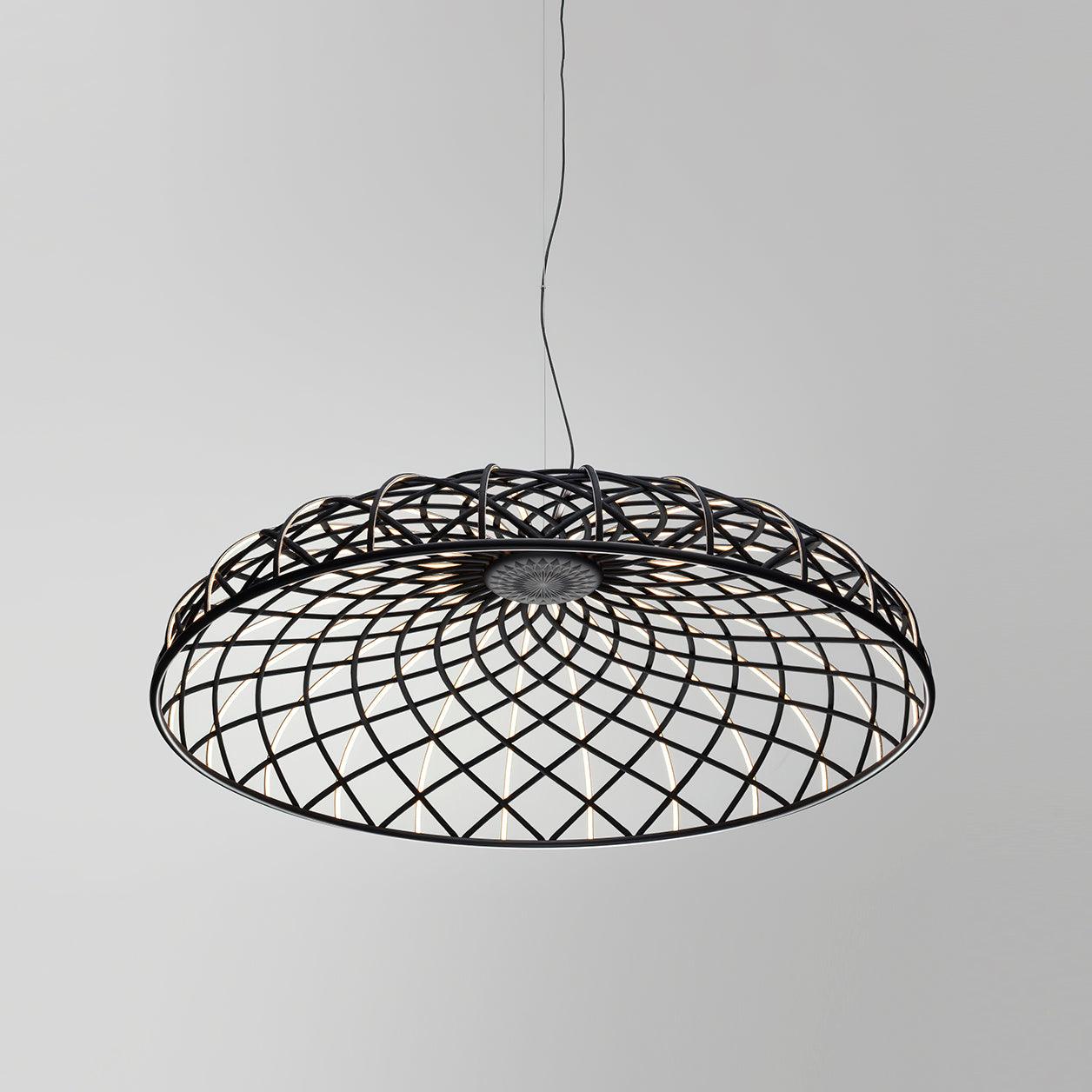 Fiona Suspension Réticulé Tressé Abat-jour Moderne