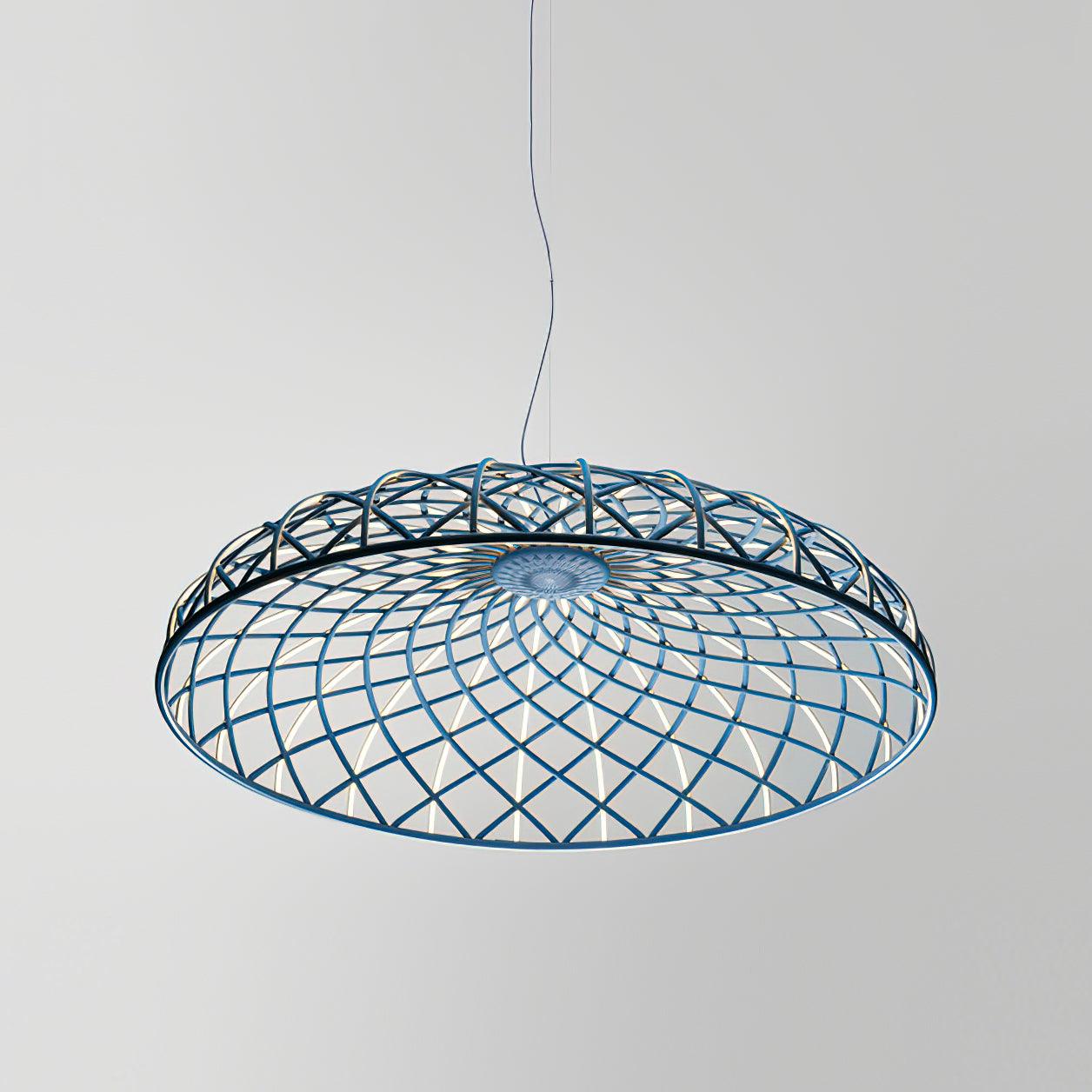 Fiona Suspension Réticulé Tressé Abat-jour Moderne