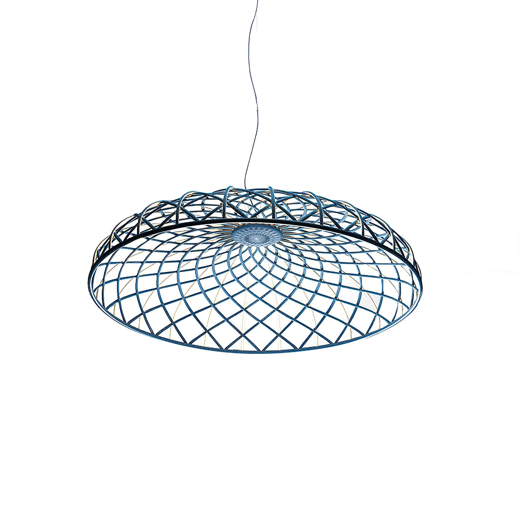 Fiona Suspension Réticulé Tressé Abat-jour Moderne