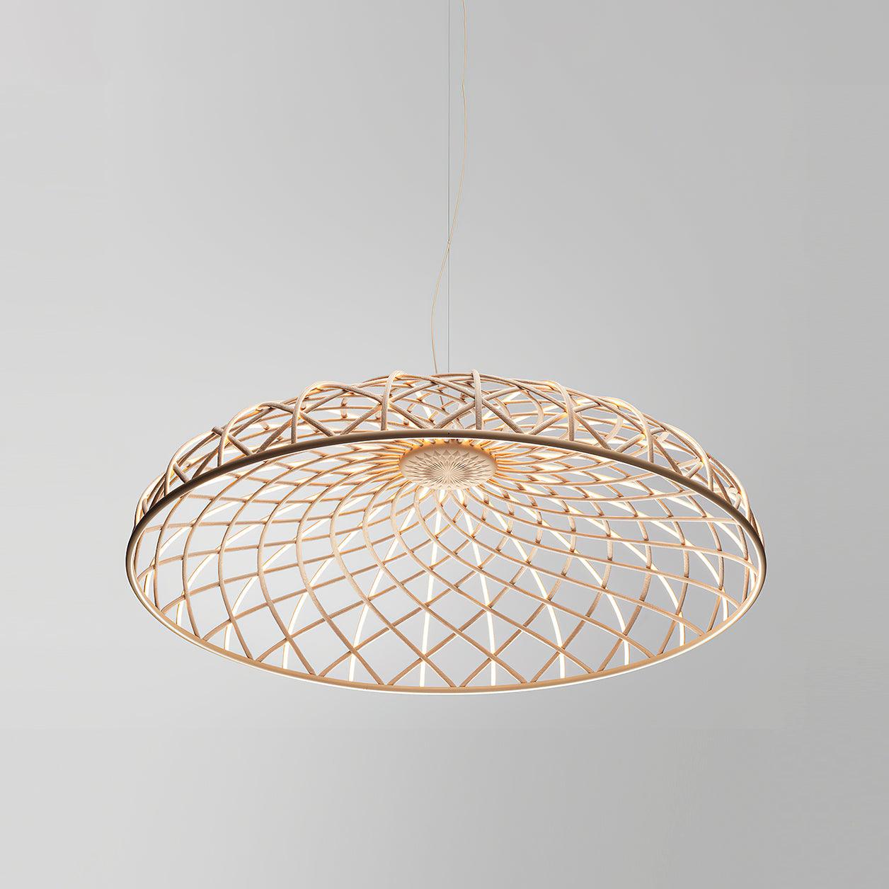 Fiona Suspension Réticulé Tressé Abat-jour Moderne