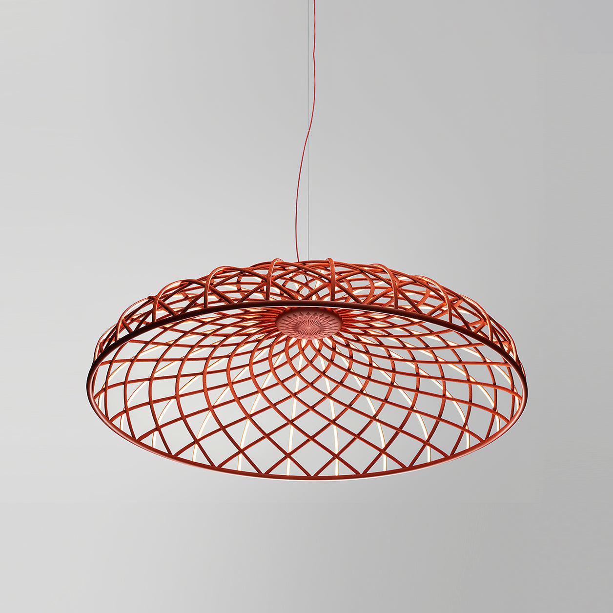 Fiona Suspension Réticulé Tressé Abat-jour Moderne
