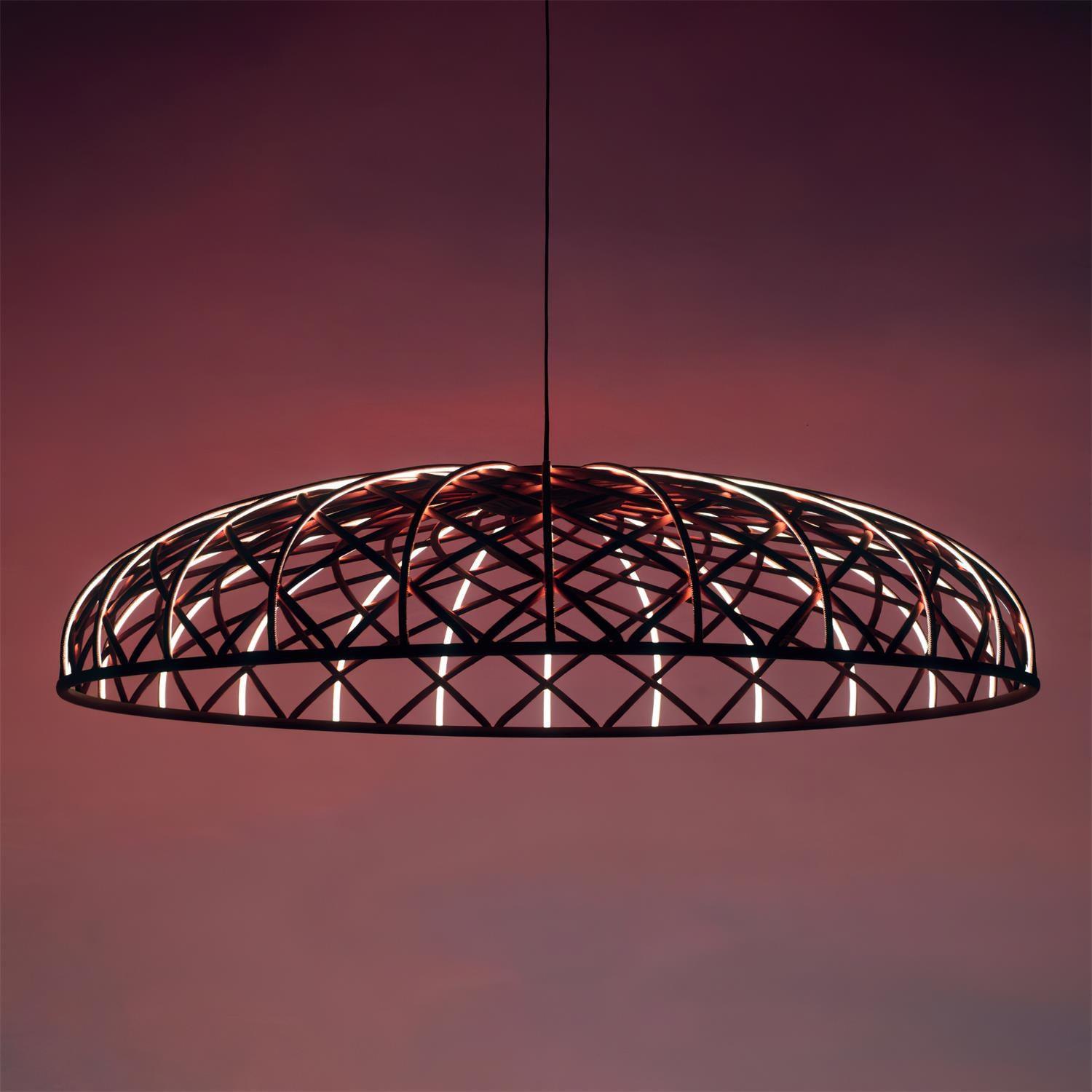Fiona Suspension Réticulé Tressé Abat-jour Moderne