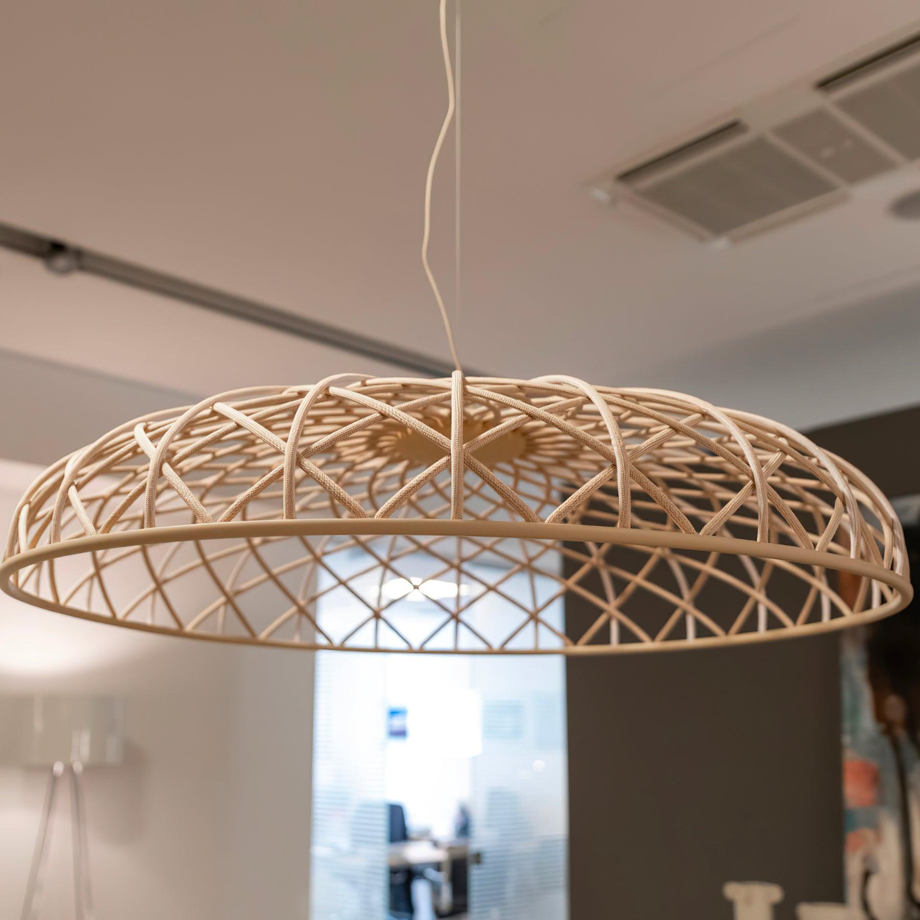 Fiona Suspension Réticulé Tressé Abat-jour Moderne