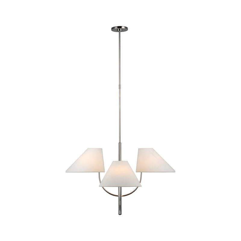 Armira Lustre Tissu Laiton Industriel Vintage