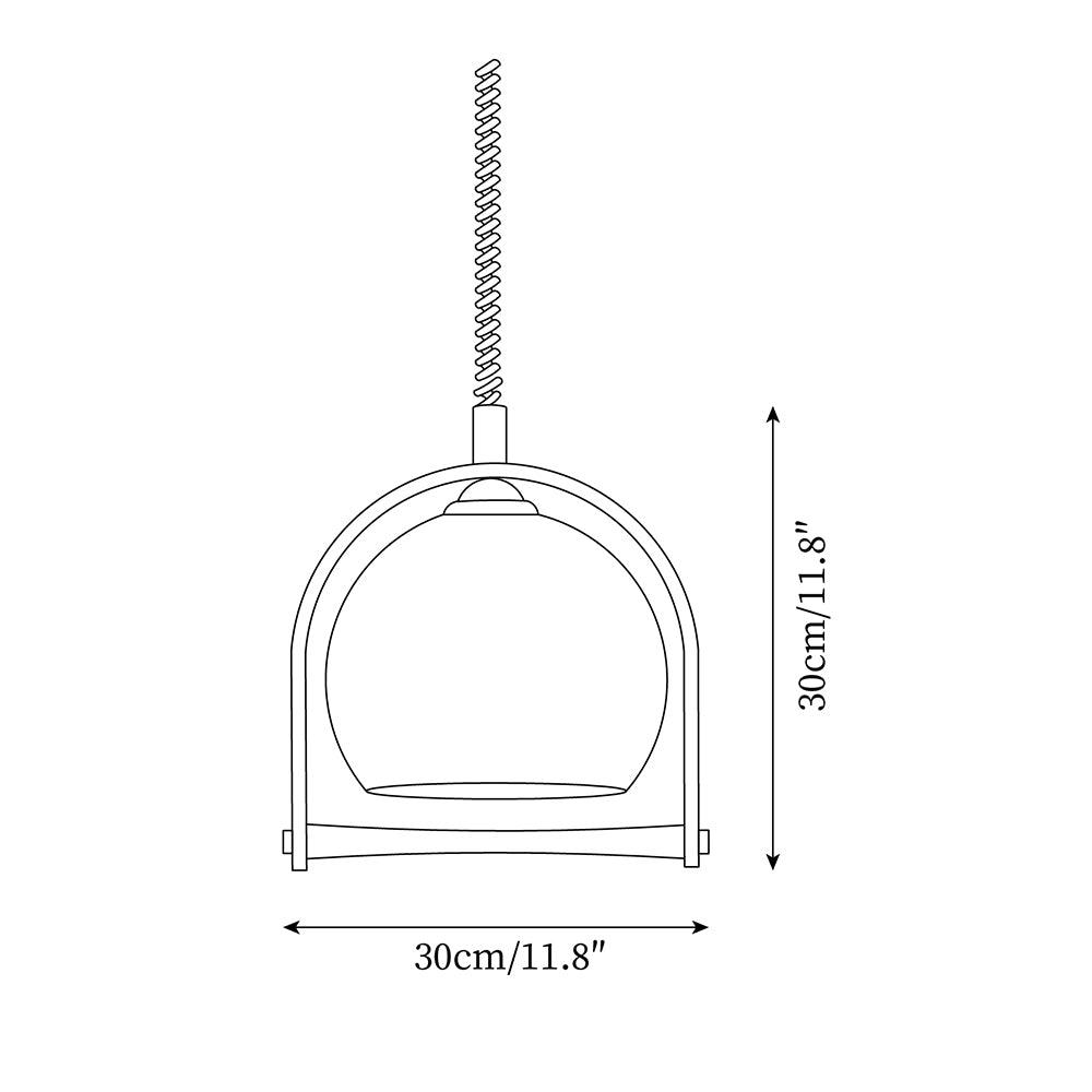 Kleine Suspension Extensible Dôme