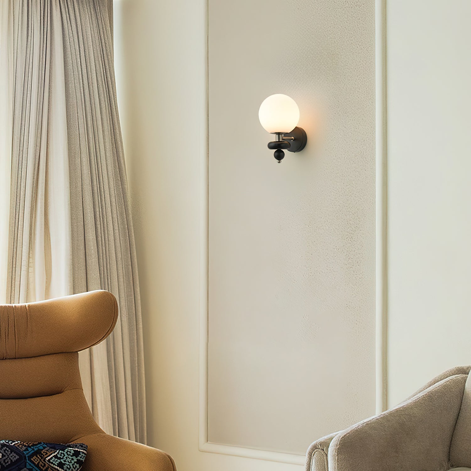 Evelo Applique Murale Globe Moderne