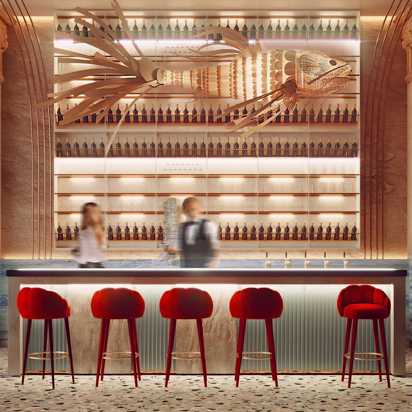 Ivsolara Lustre Métal Bois Créativité Individuelle