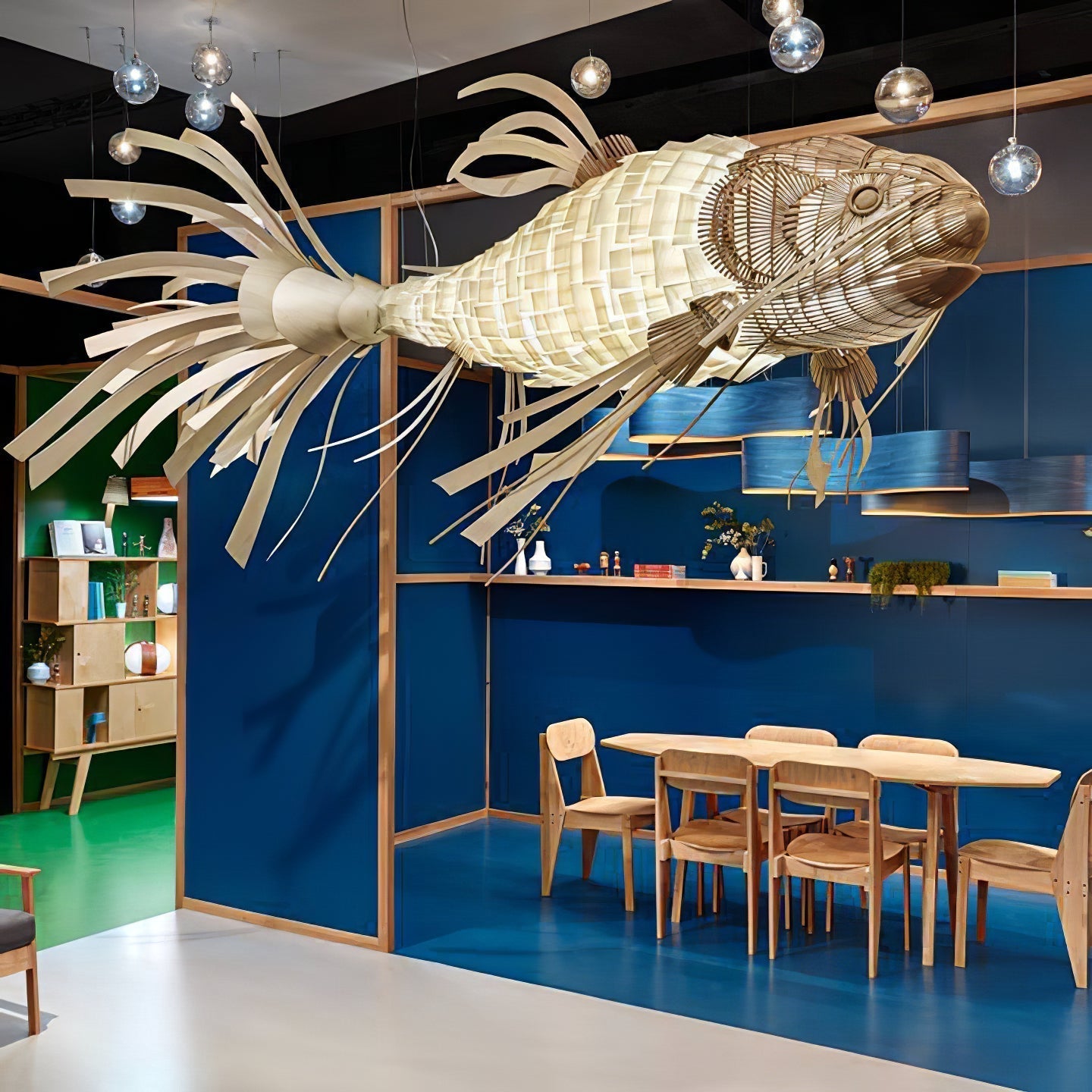 Ivsolara Lustre Métal Bois Créativité Individuelle