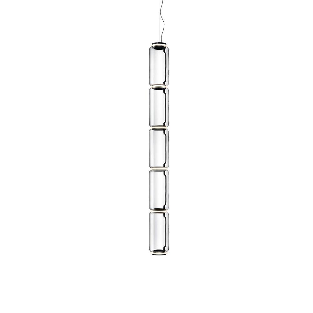 Virelo Suspension Cylindrique en Verre Empilé