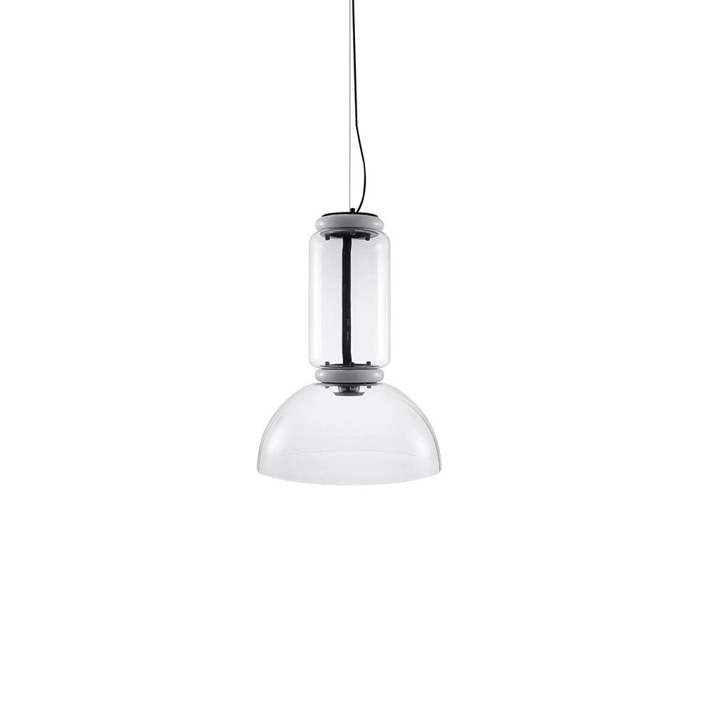 Virelo Suspension Cylindrique en Verre Empilé