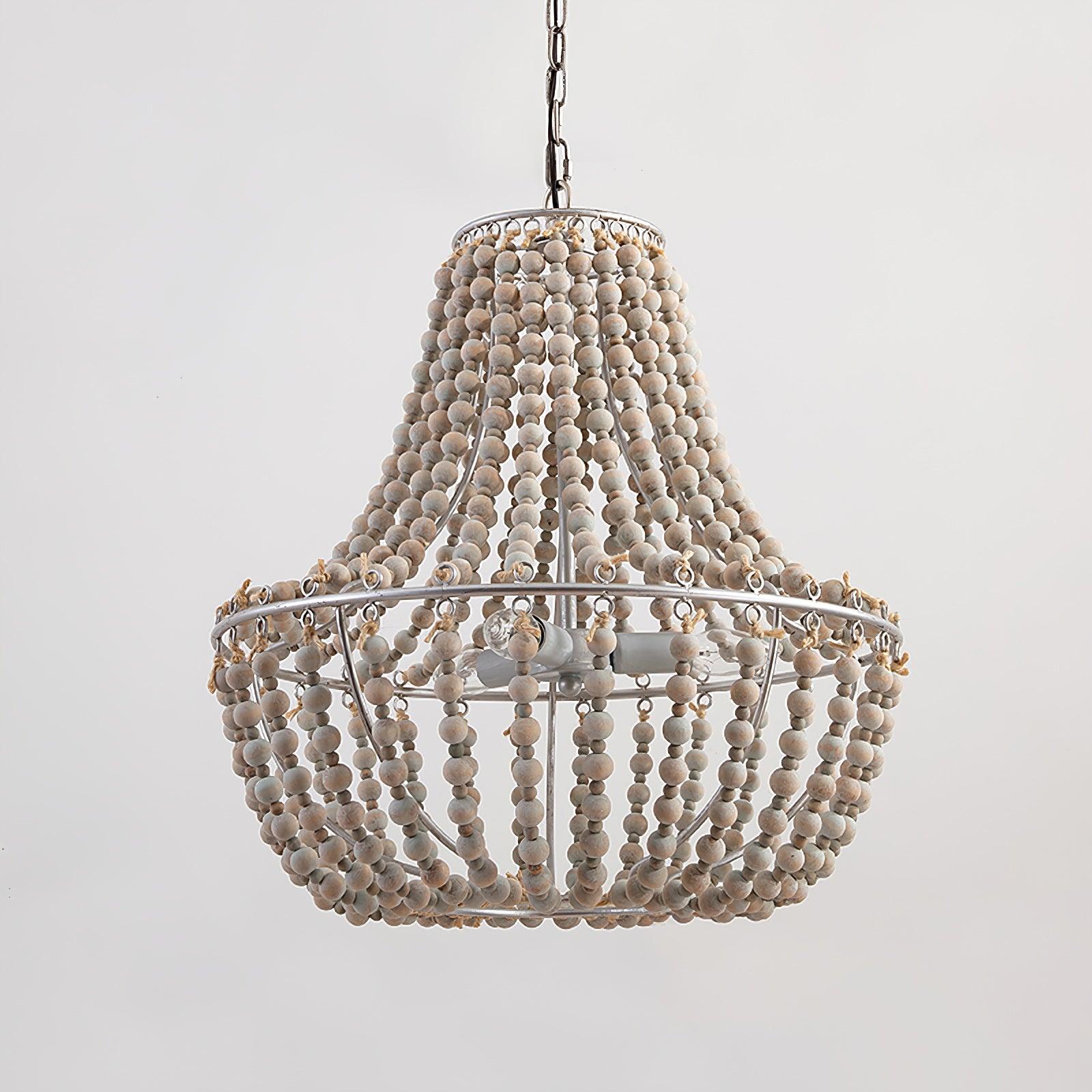 Lustra Lustre en Bois Organique Décontracté