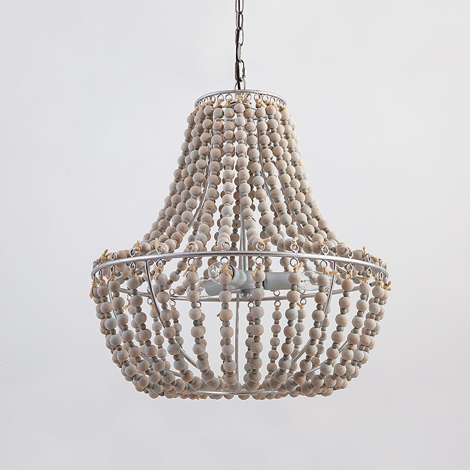 Lustra Lustre en Bois Organique Décontracté