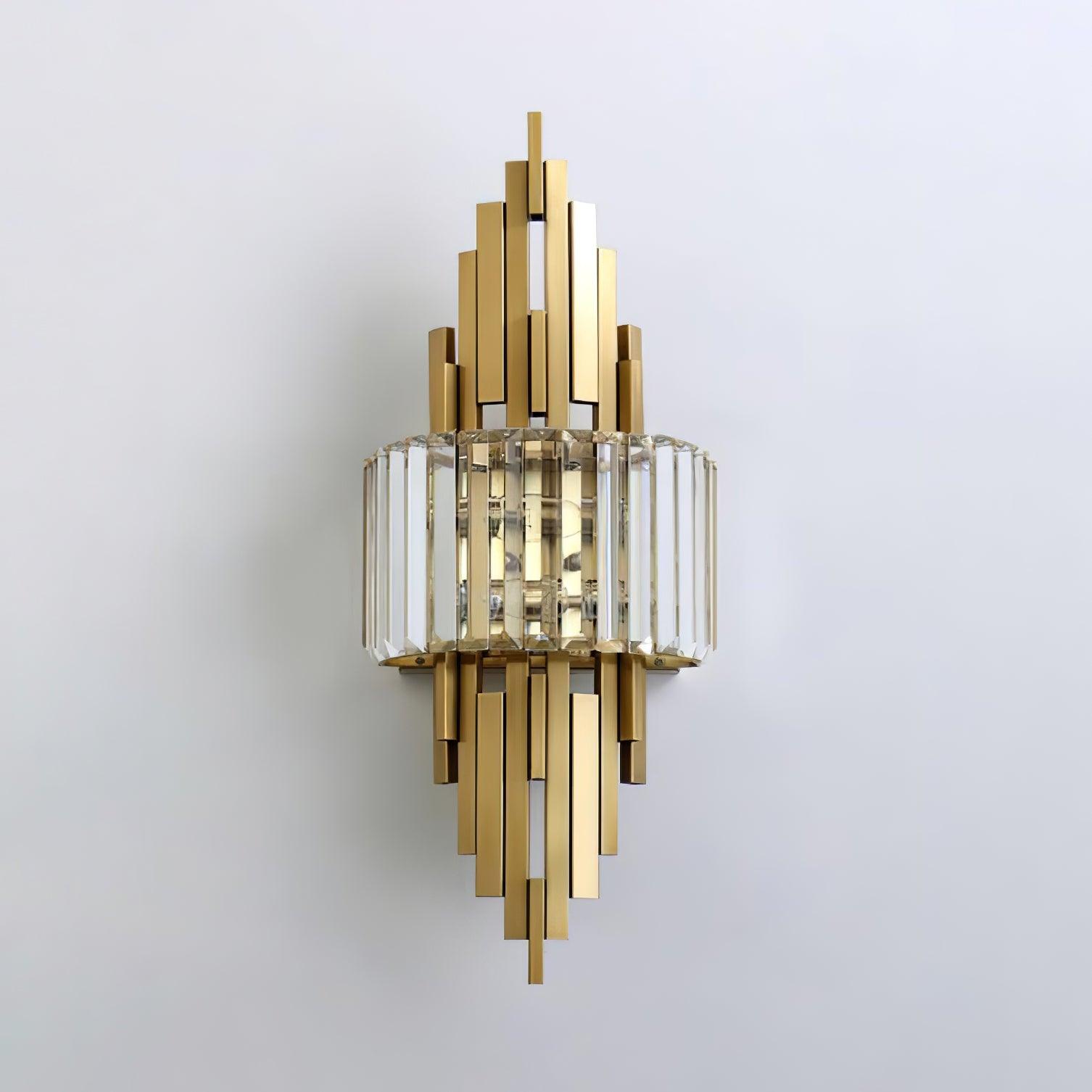 Voveliel Applique Murale en Verre de Luxe Postmoderne