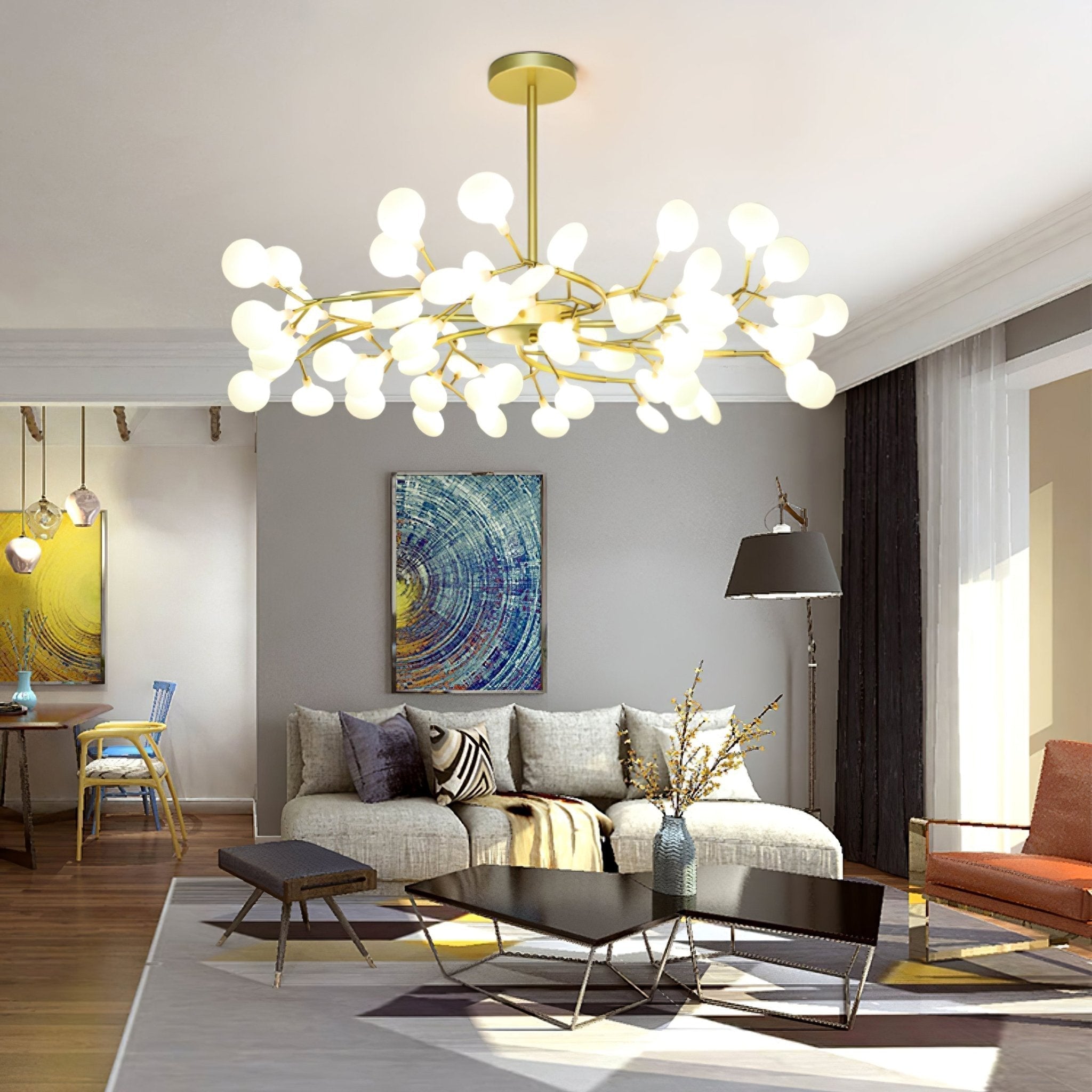 Lustra Lustre LED Luciole