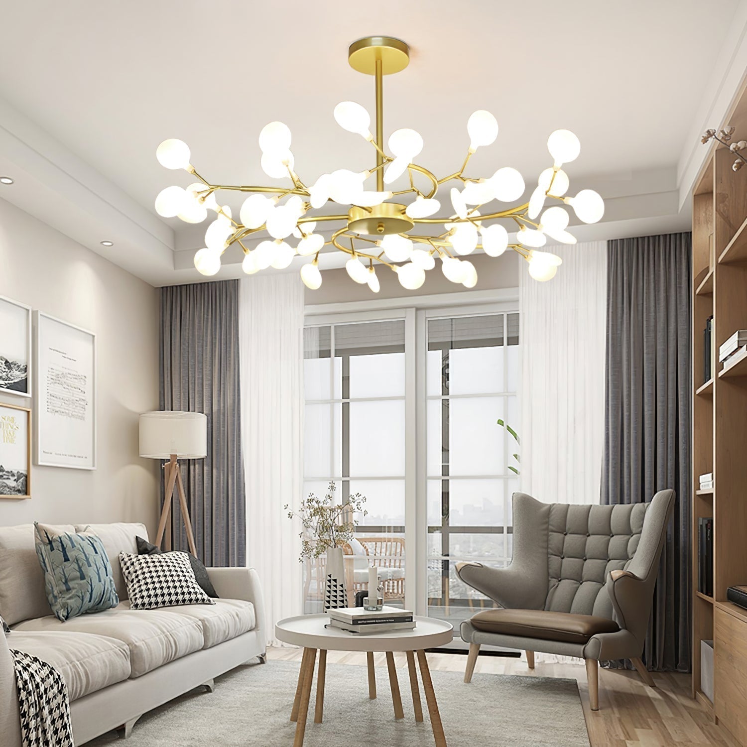Lustra Lustre LED Luciole