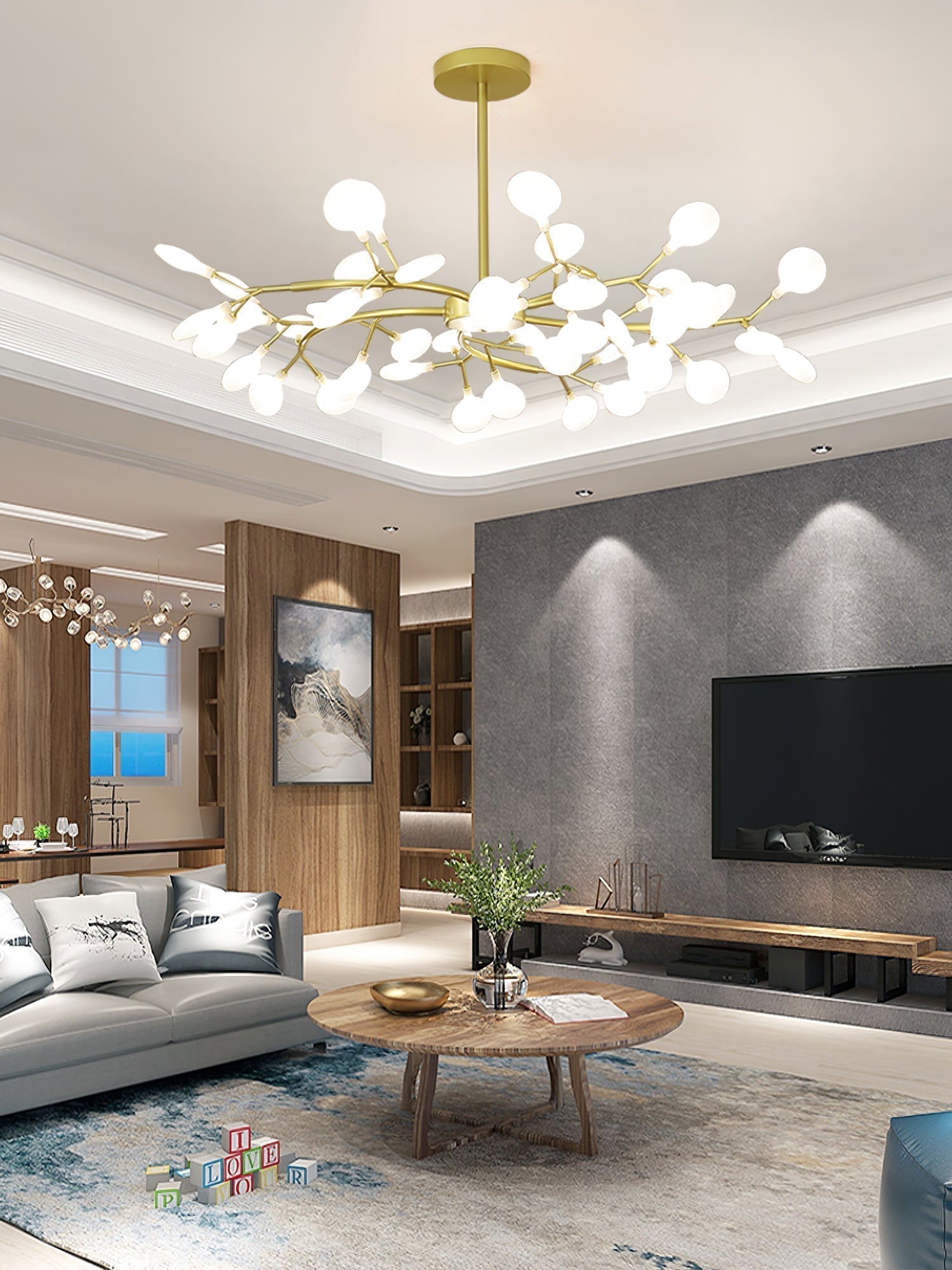 Lustra Lustre LED Luciole