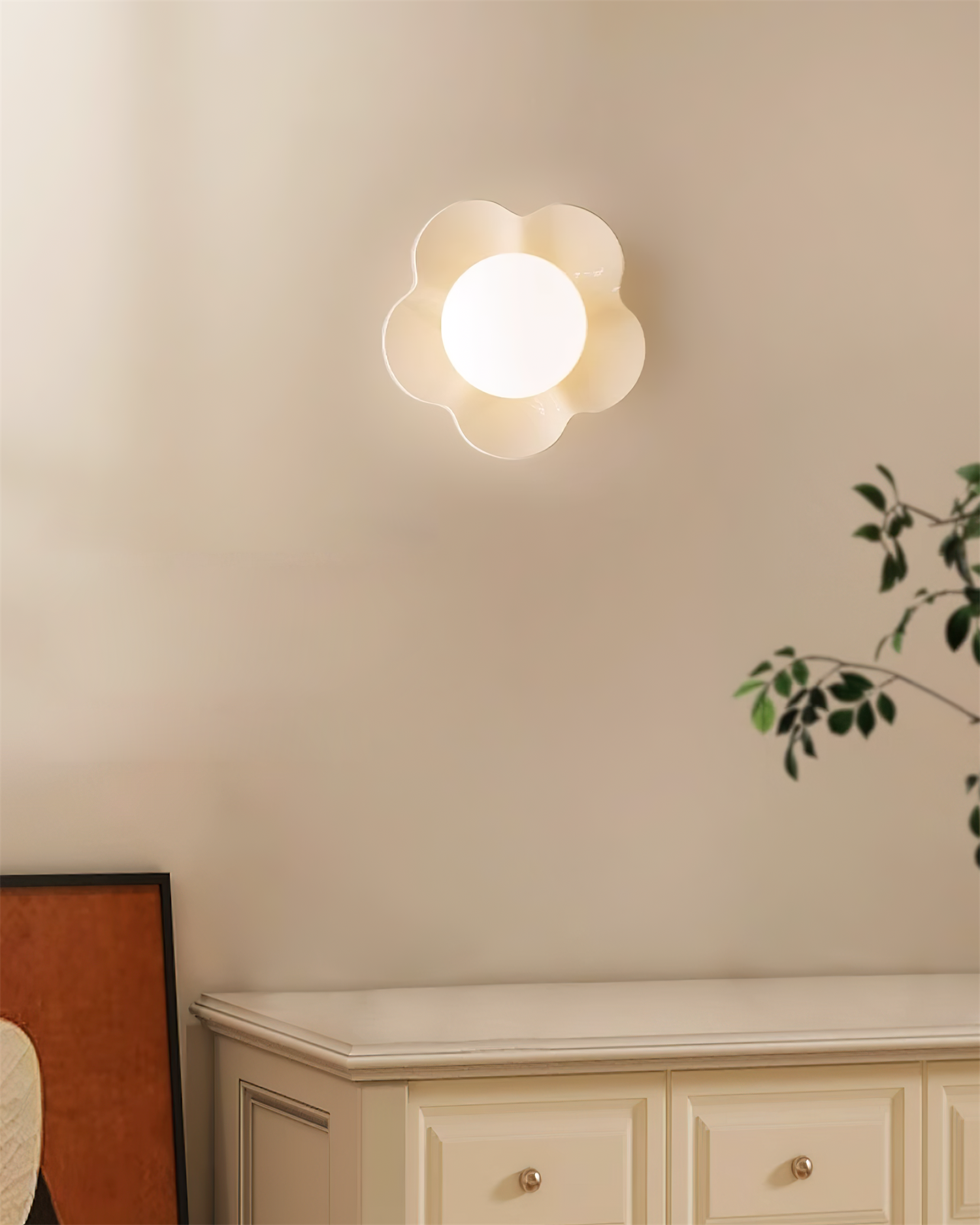 Petalia Applique Murale Moderne Violette