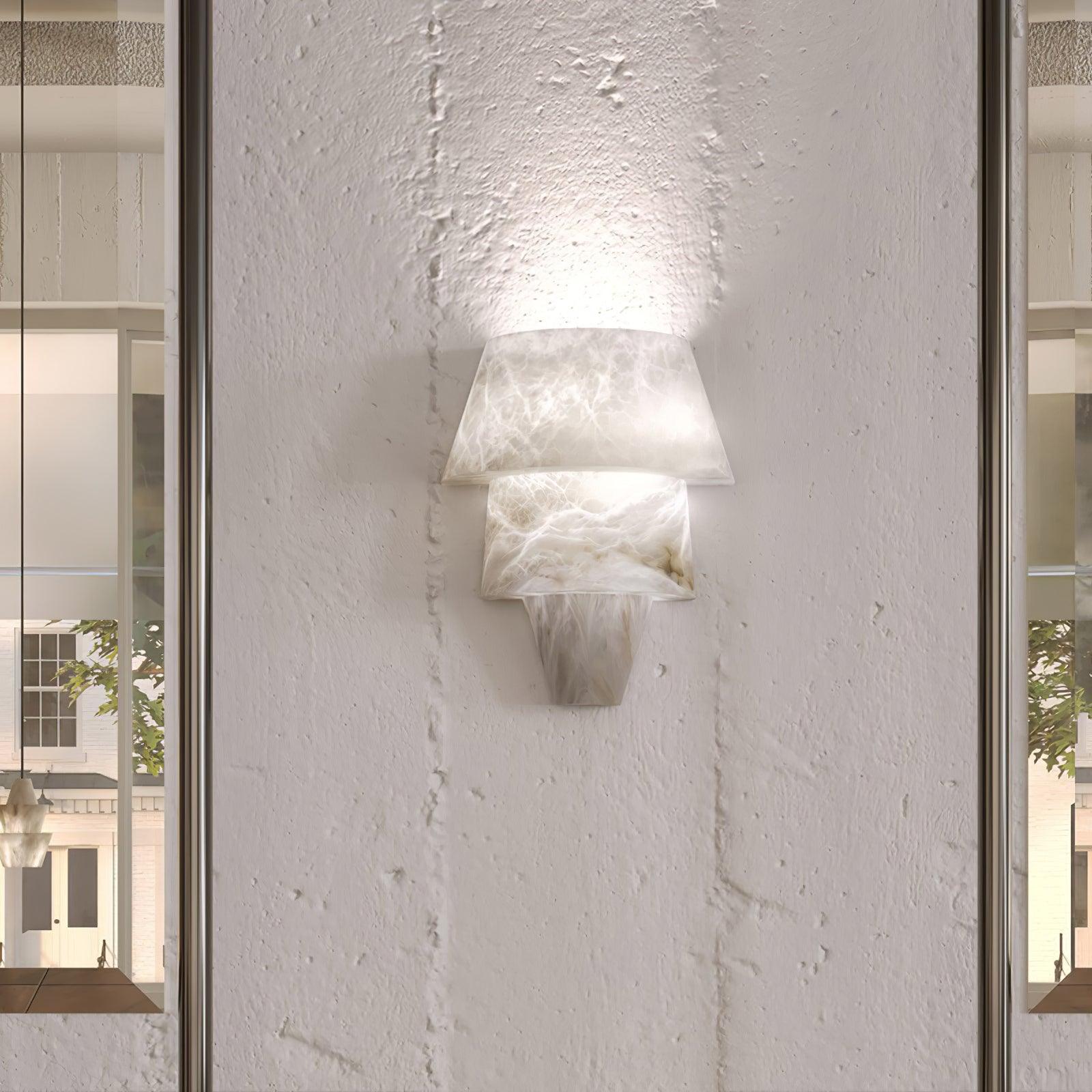 Vyloren Étagé Albâtre Luminaire Mural