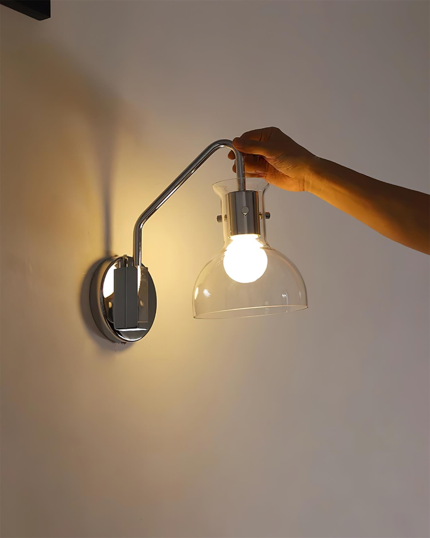 Laito Applique Murale Verre Courbé
