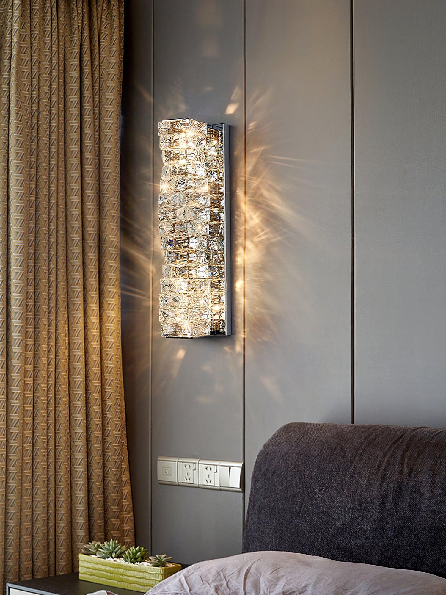 Ilvelia Applique Murale Cristal de Luxe Postmoderne