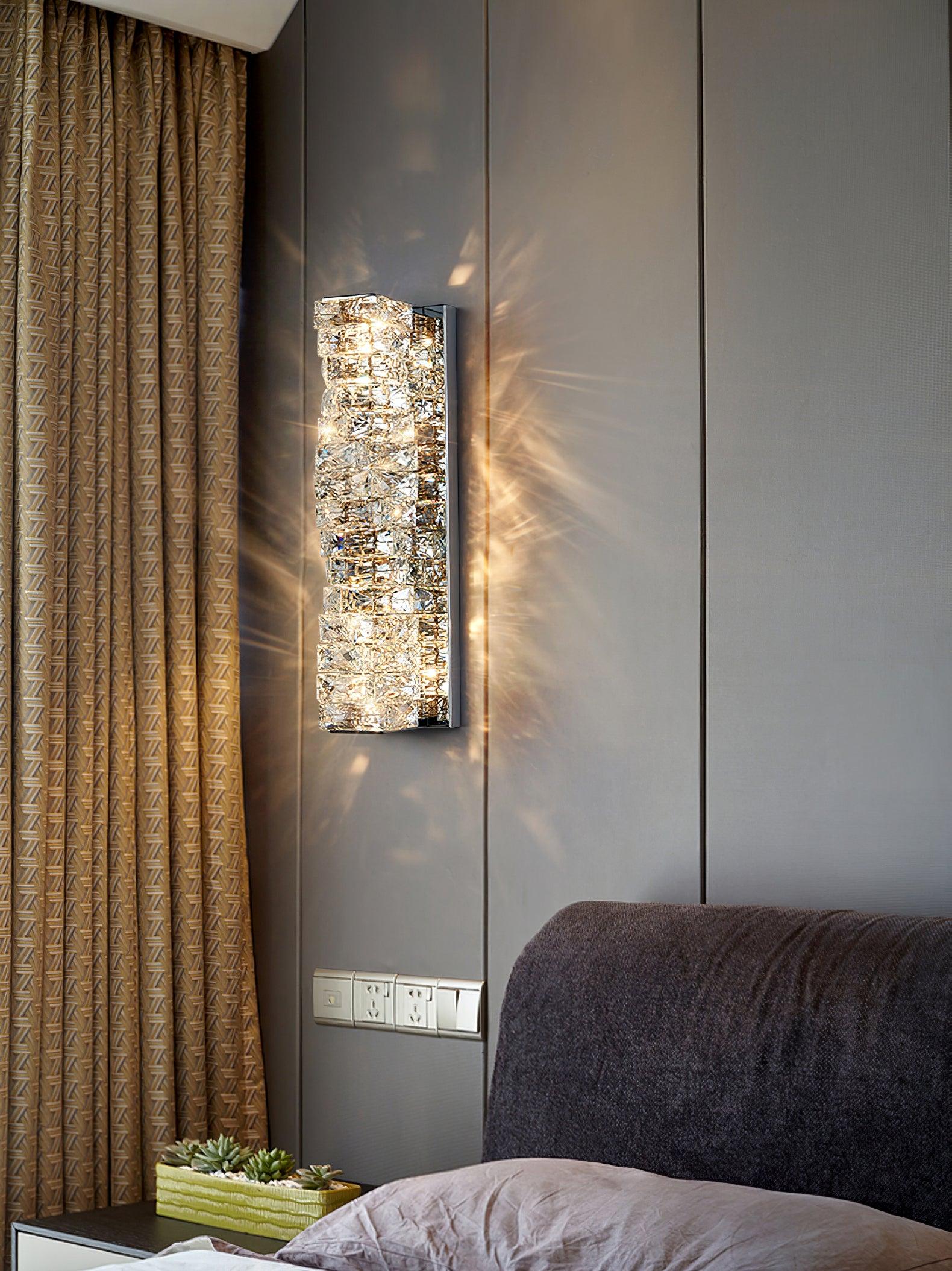 Ilvelia Applique Murale Cristal de Luxe Postmoderne