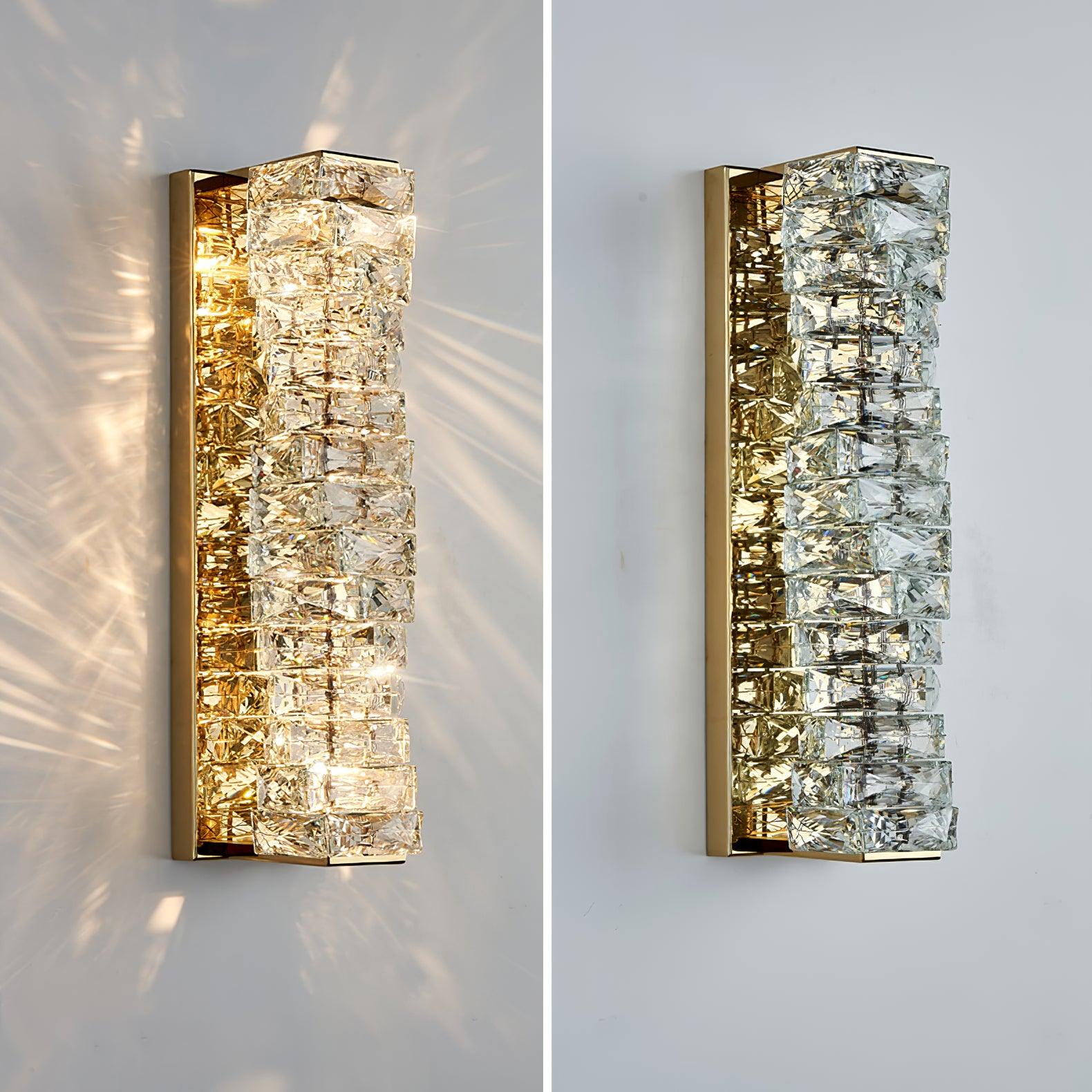 Ilvelia Applique Murale Cristal de Luxe Postmoderne
