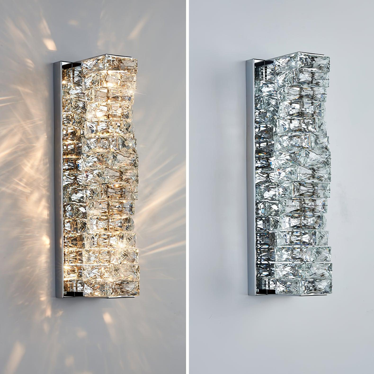 Ilvelia Applique Murale Cristal de Luxe Postmoderne
