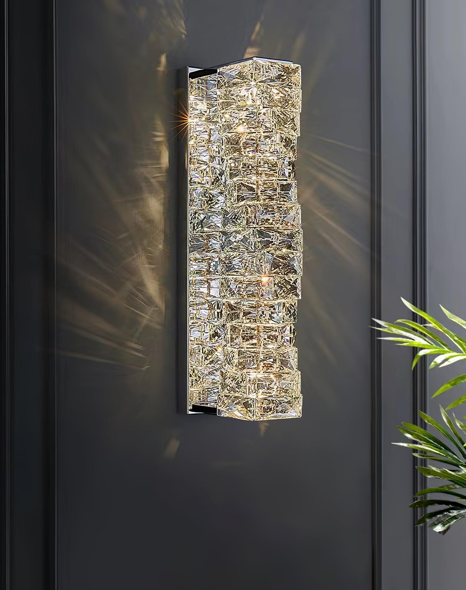 Ilvelia Applique Murale Cristal de Luxe Postmoderne