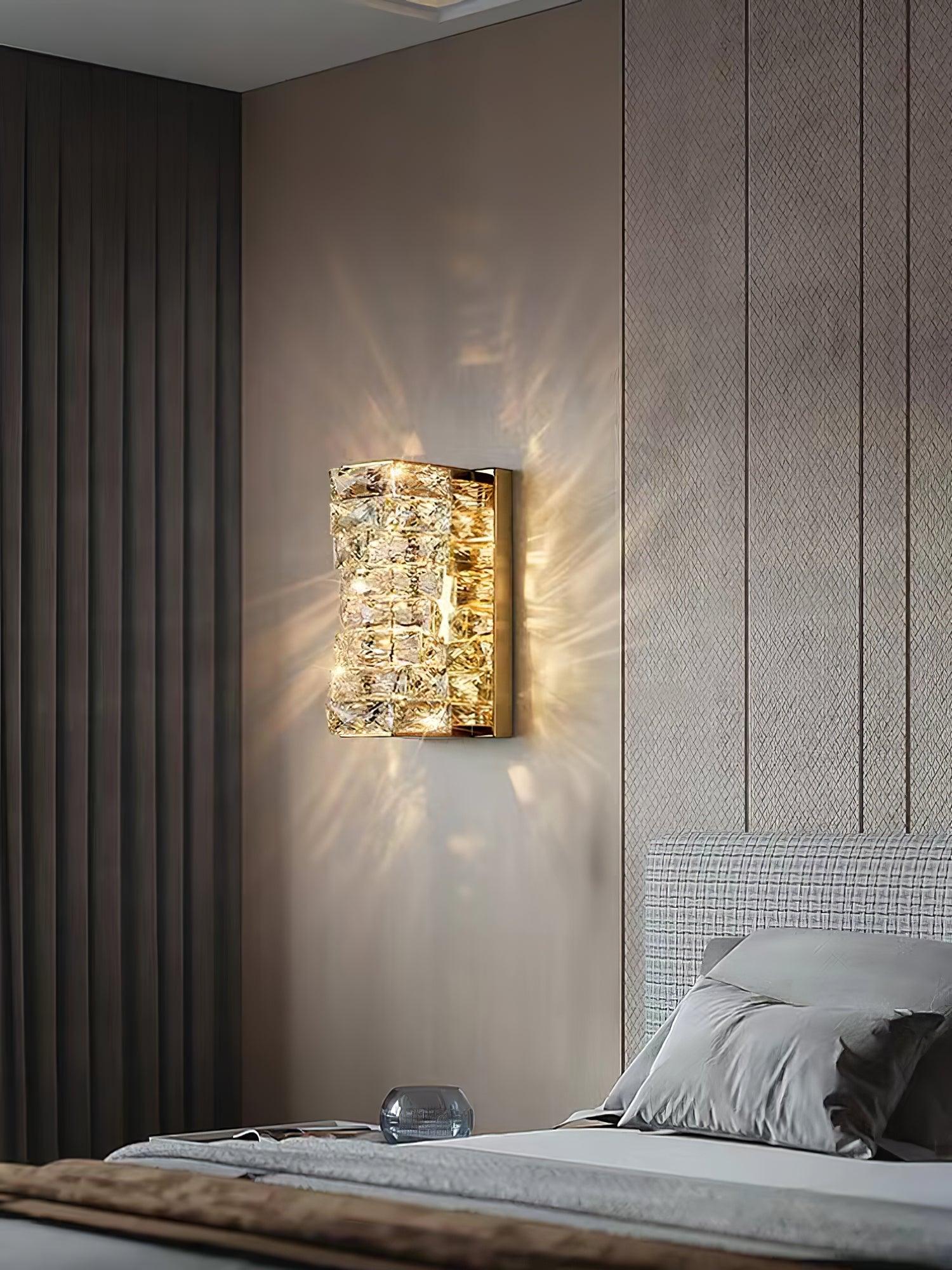 Ilvelia Applique Murale Cristal de Luxe Postmoderne