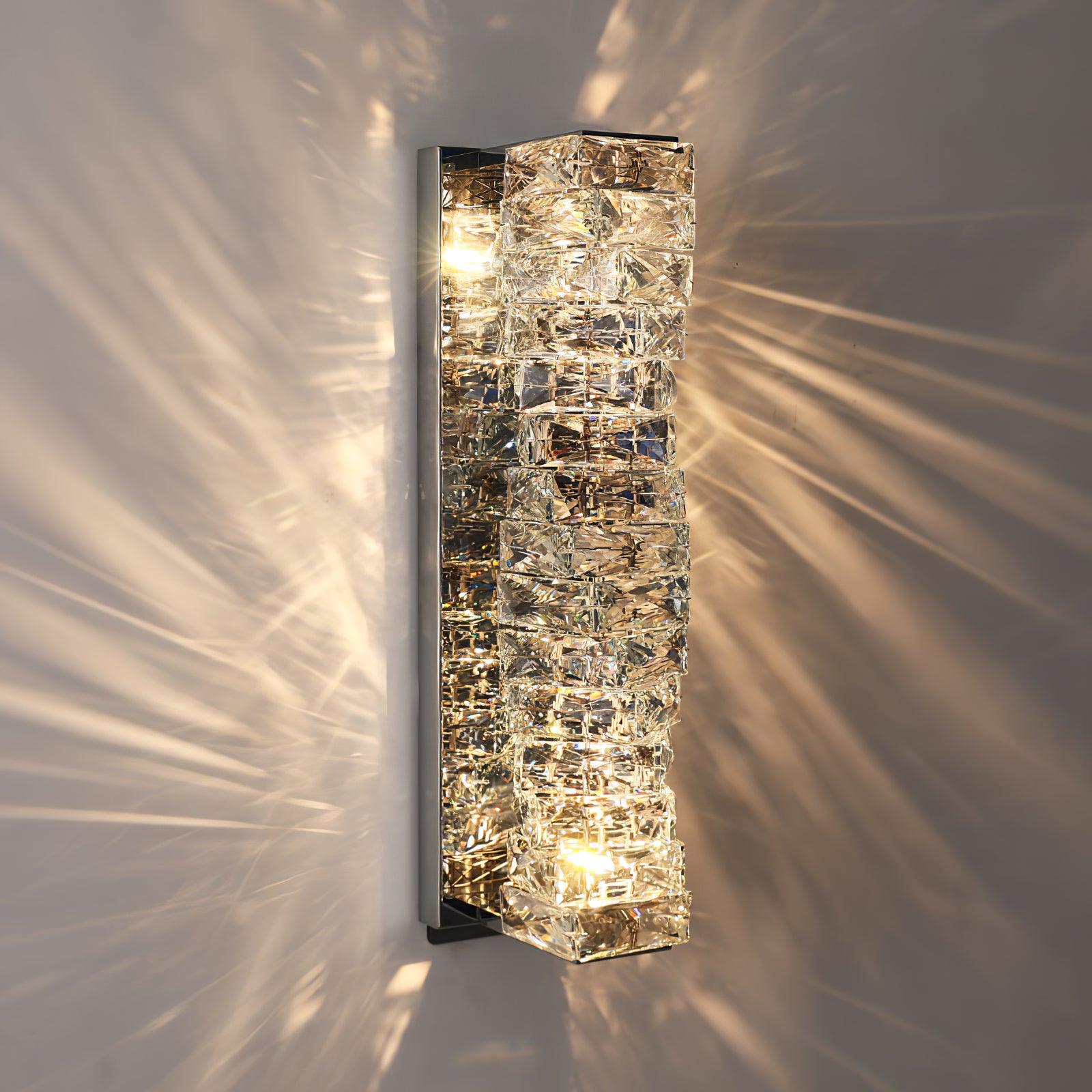 Ilvelia Applique Murale Cristal de Luxe Postmoderne