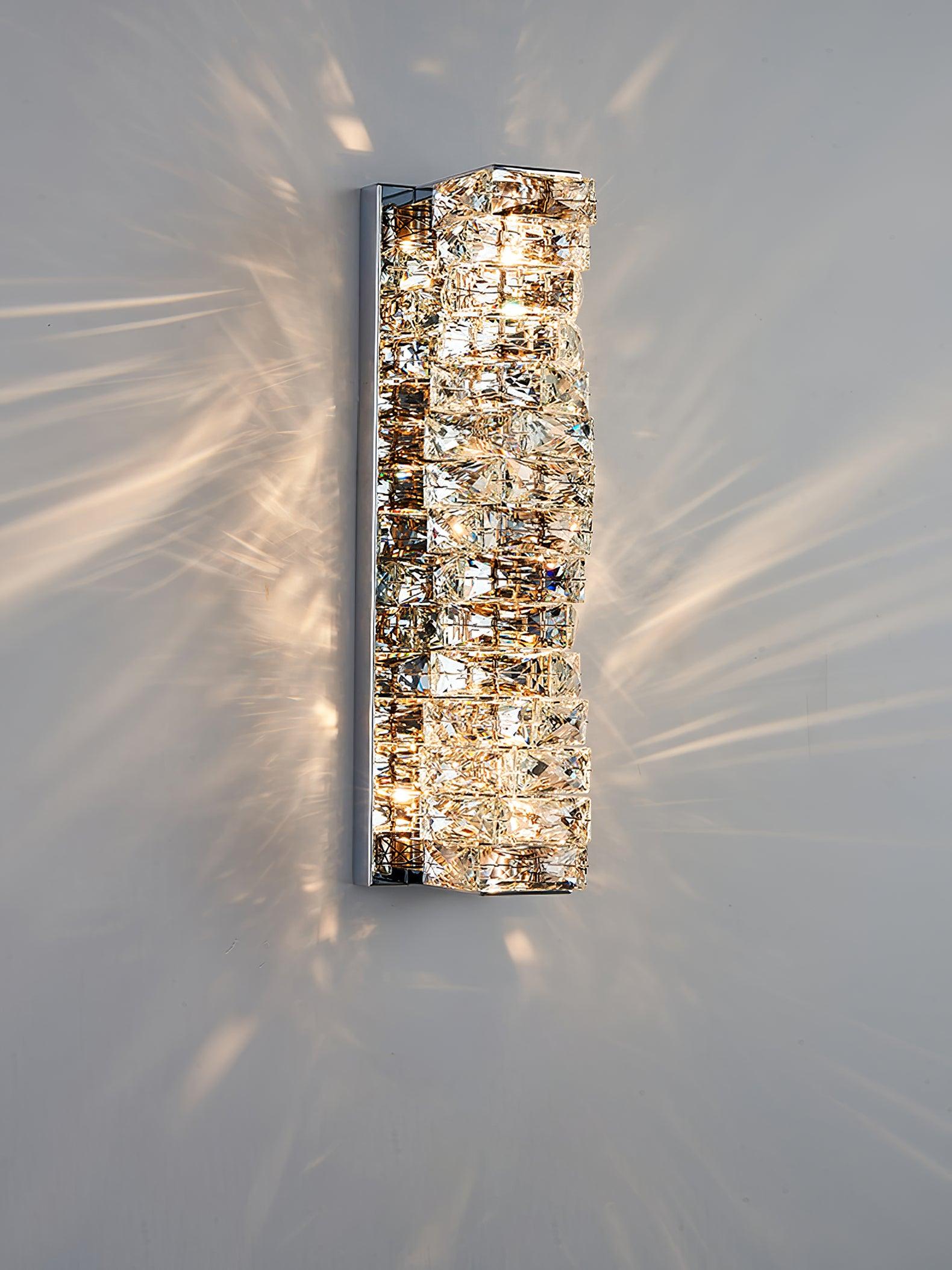 Ilvelia Applique Murale Cristal de Luxe Postmoderne