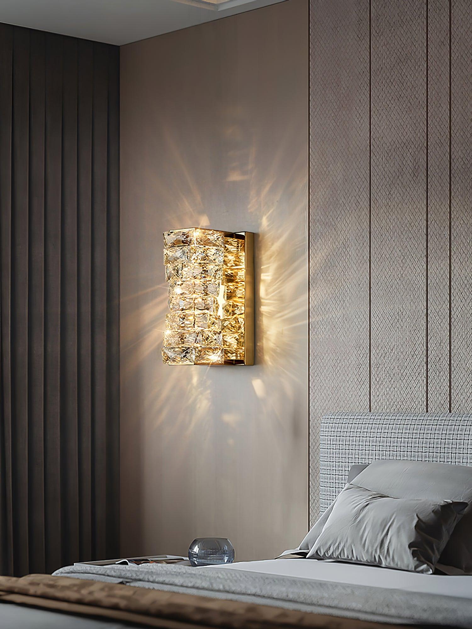 Ilvelia Applique Murale Cristal de Luxe Postmoderne
