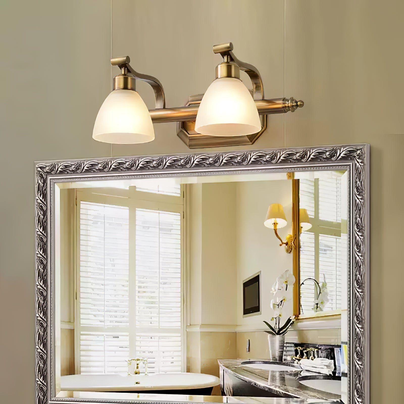 Colaeus Applique Murale en Verre Classique