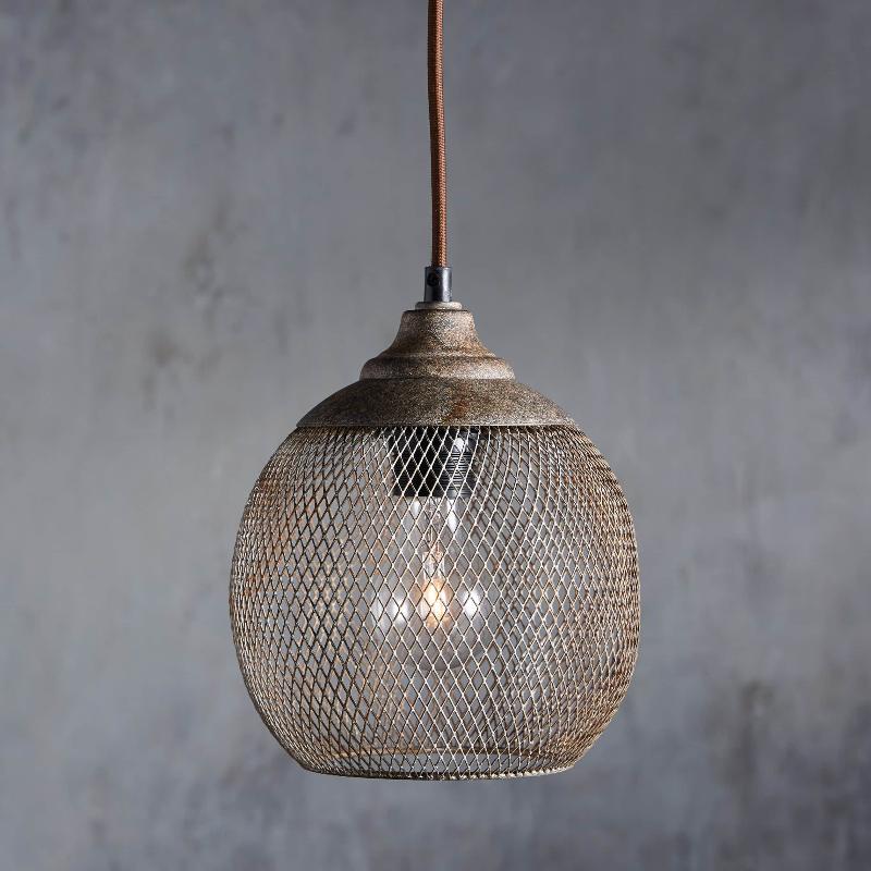 Aursorir Suspension en Métal Maille Moderne Minimaliste