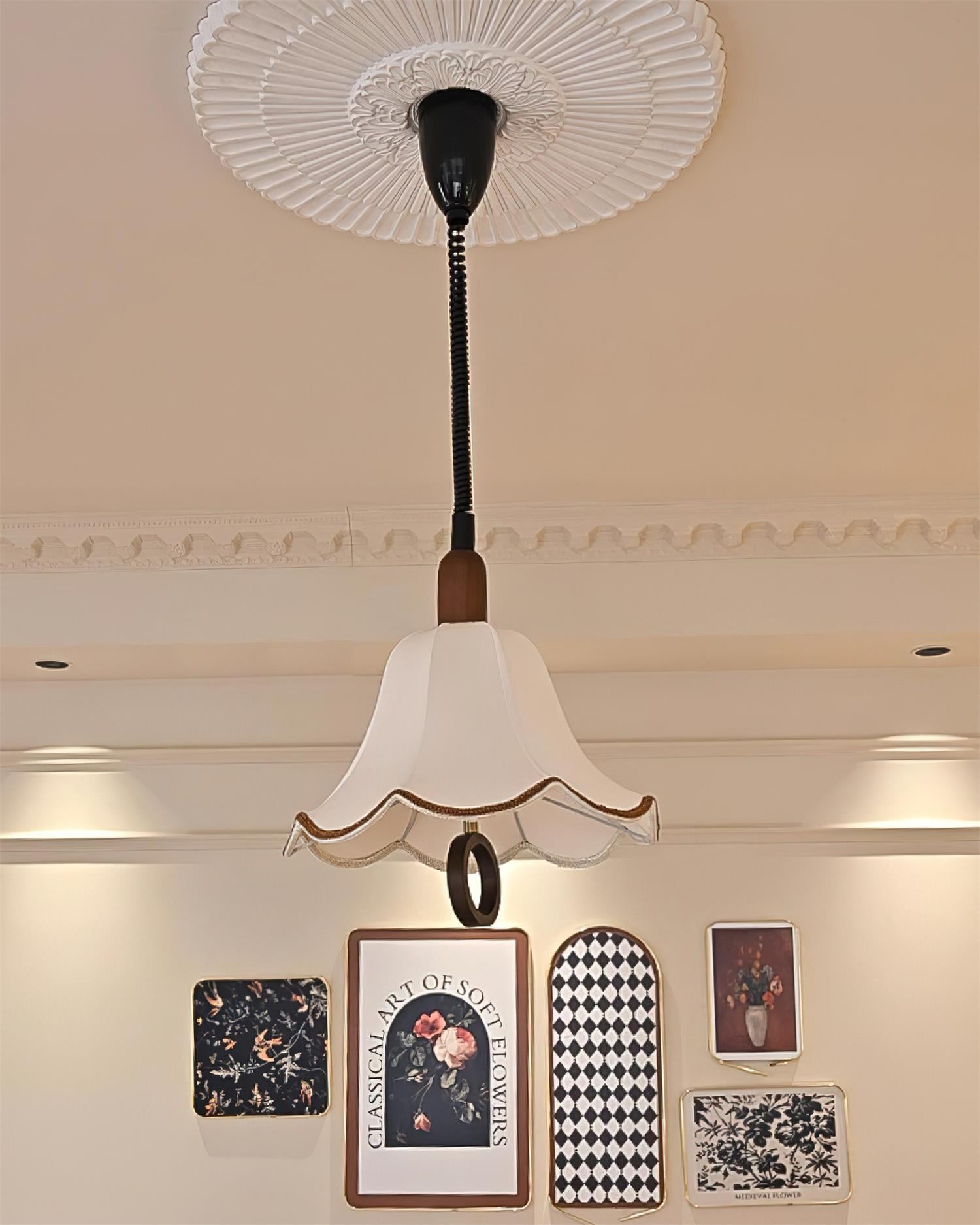 Lanna Suspension Forme Cloche Élégante Traditionnelle