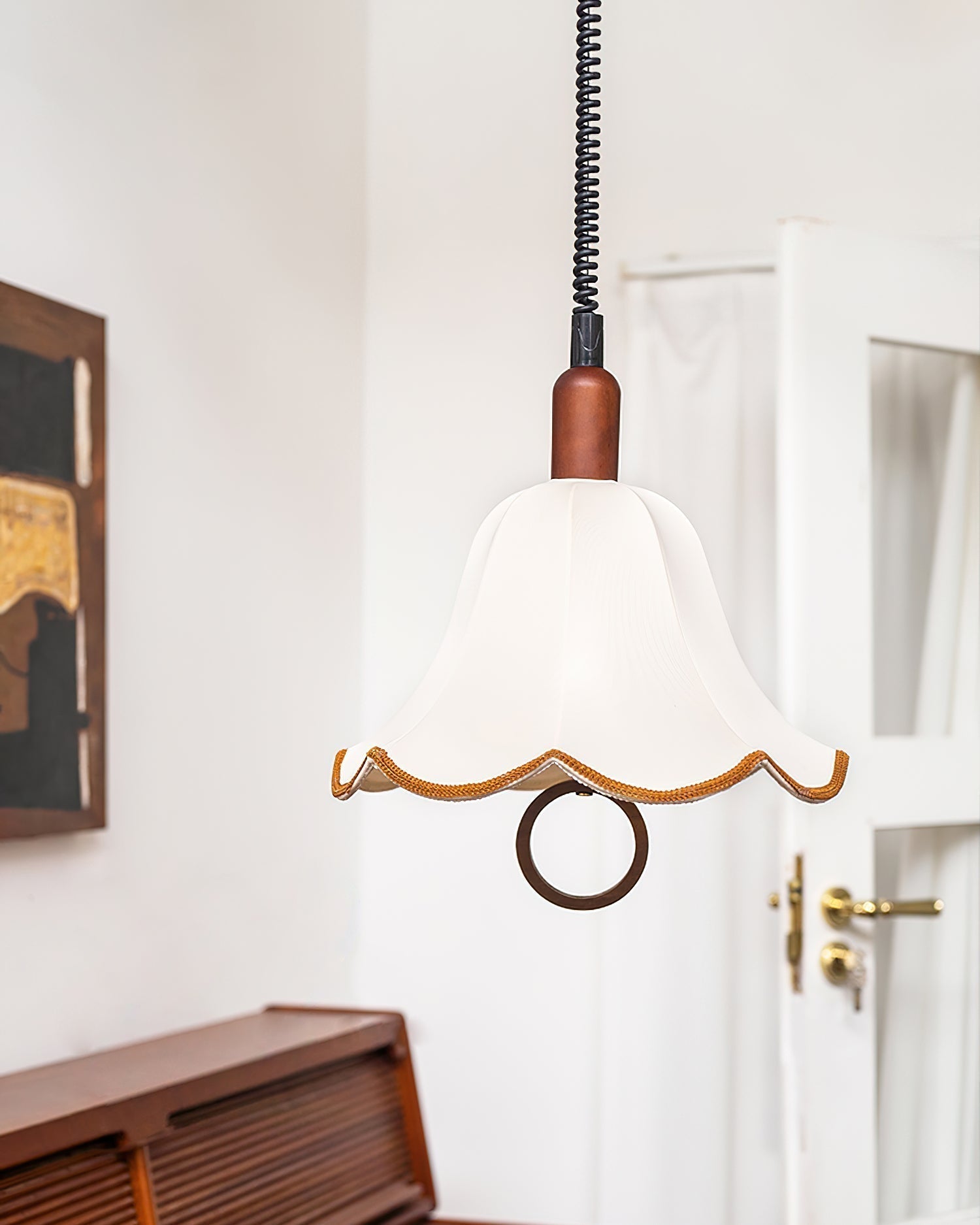 Lanna Suspension Forme Cloche Élégante Traditionnelle