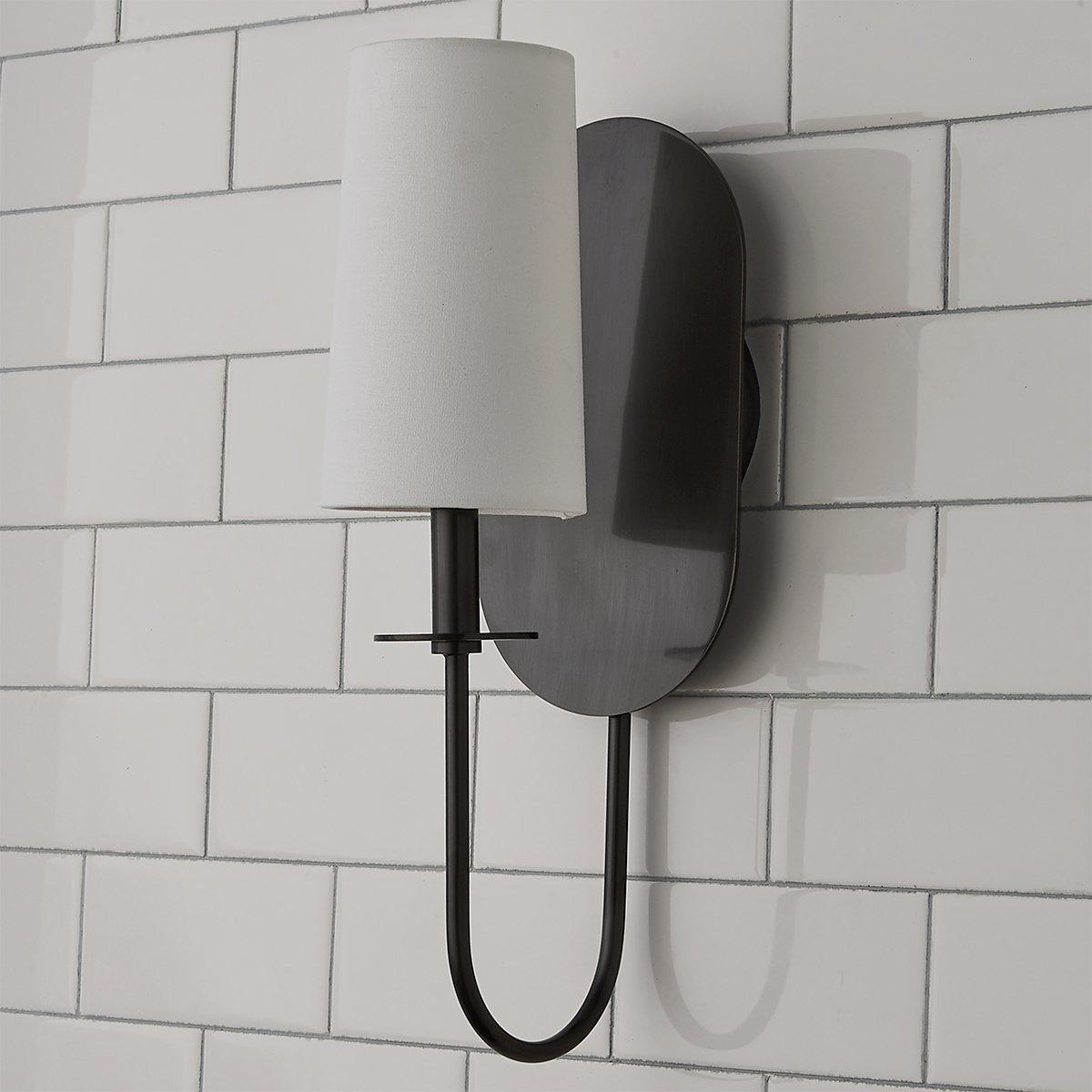 Voloraris Lampe Murale en Tissu et Laiton Premium Élégance