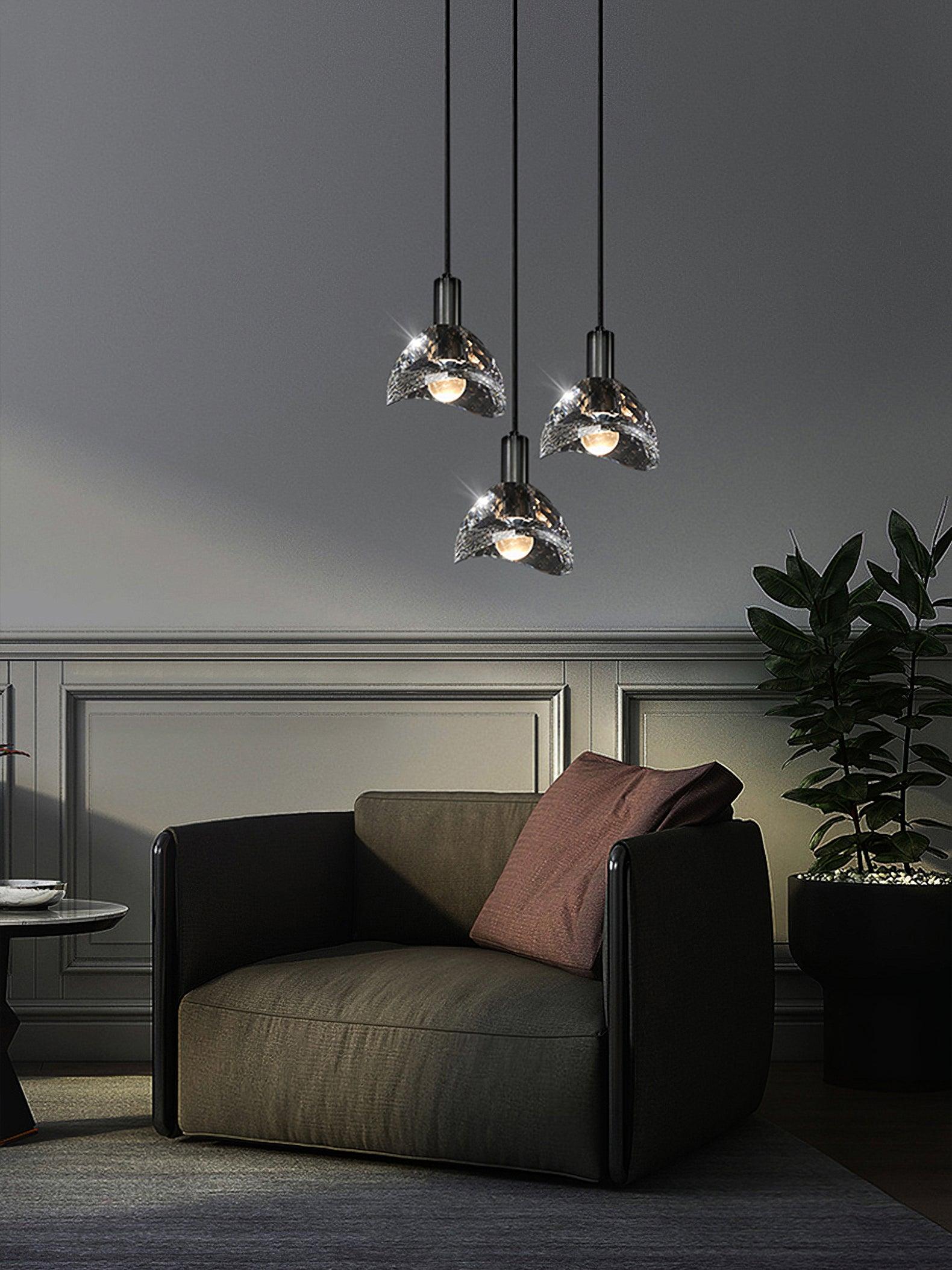 Syvinor Suspension en Verre Art Nordique Premium