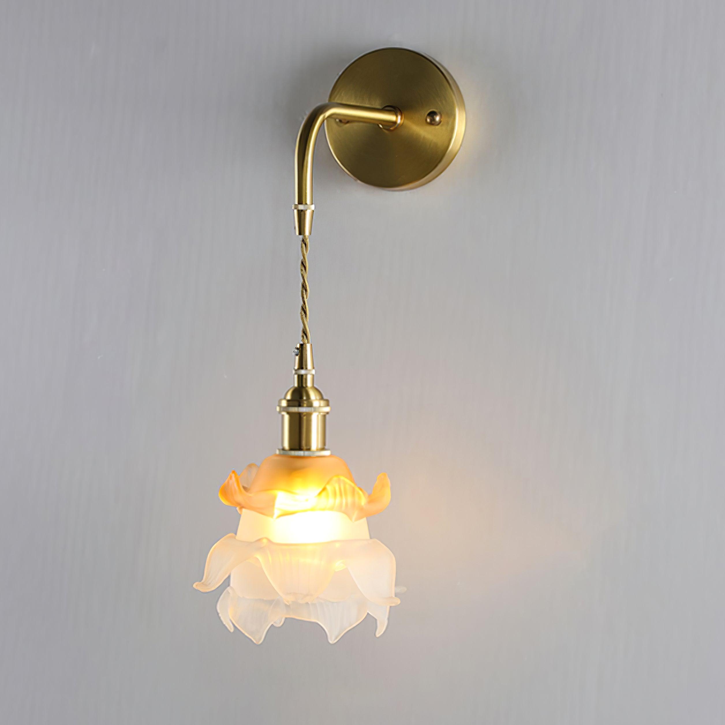 AmariraApplique Murale Laiton Verre Élégance Premium