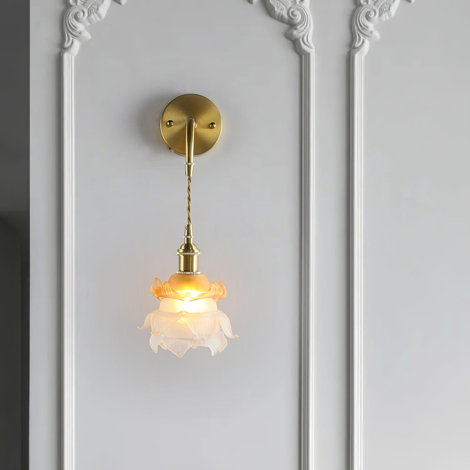 AmariraApplique Murale Laiton Verre Élégance Premium