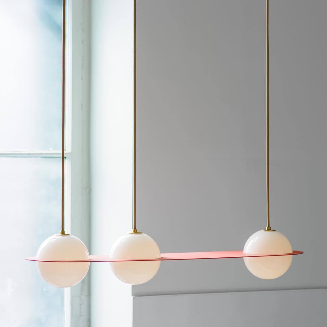 Mirere Lampe à suspension contemporaine noire