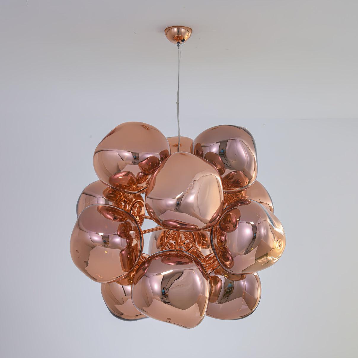 Esola Lustra Lampe Suspendue Cluster Verre Élégante