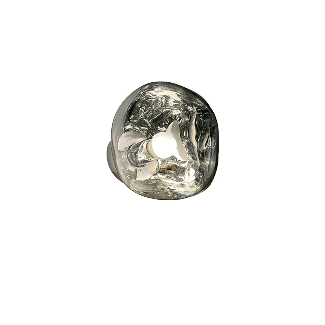 Auden Applique murale en verre ambré