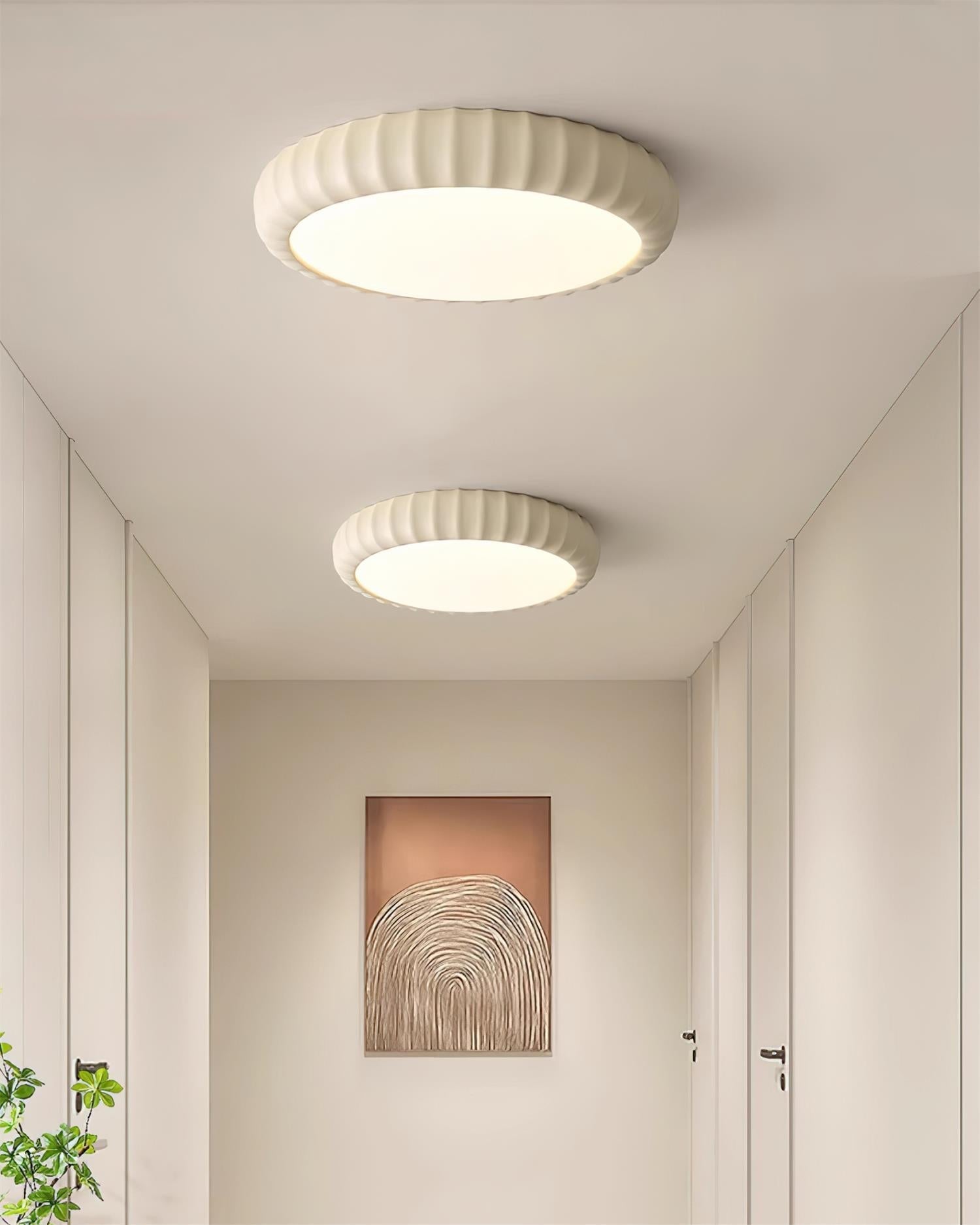 Fira Plafonnier Minimaliste Moderne en Résine