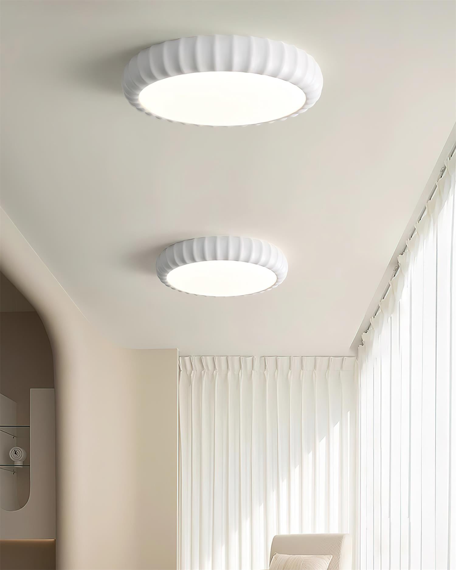 Fira Plafonnier Minimaliste Moderne en Résine