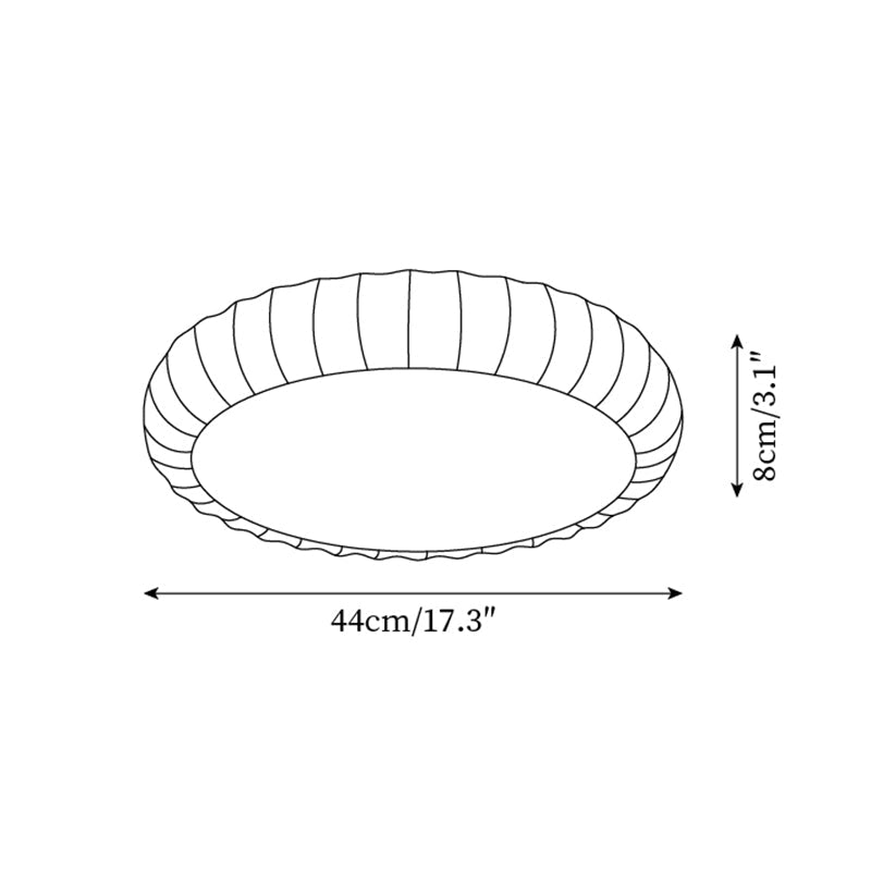 Fira Plafonnier Minimaliste Moderne en Résine