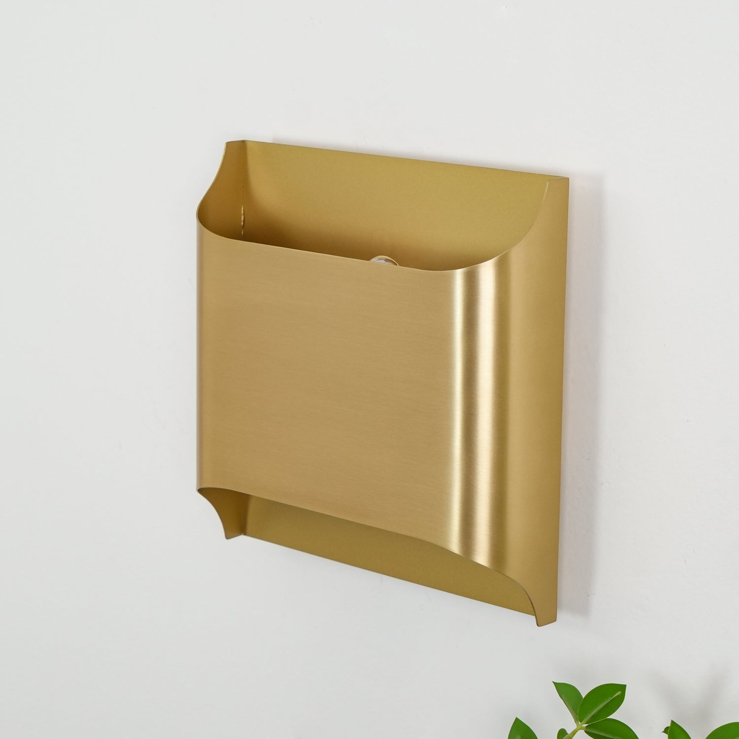Hardy Applique Murale d'Art Nordic en Laiton