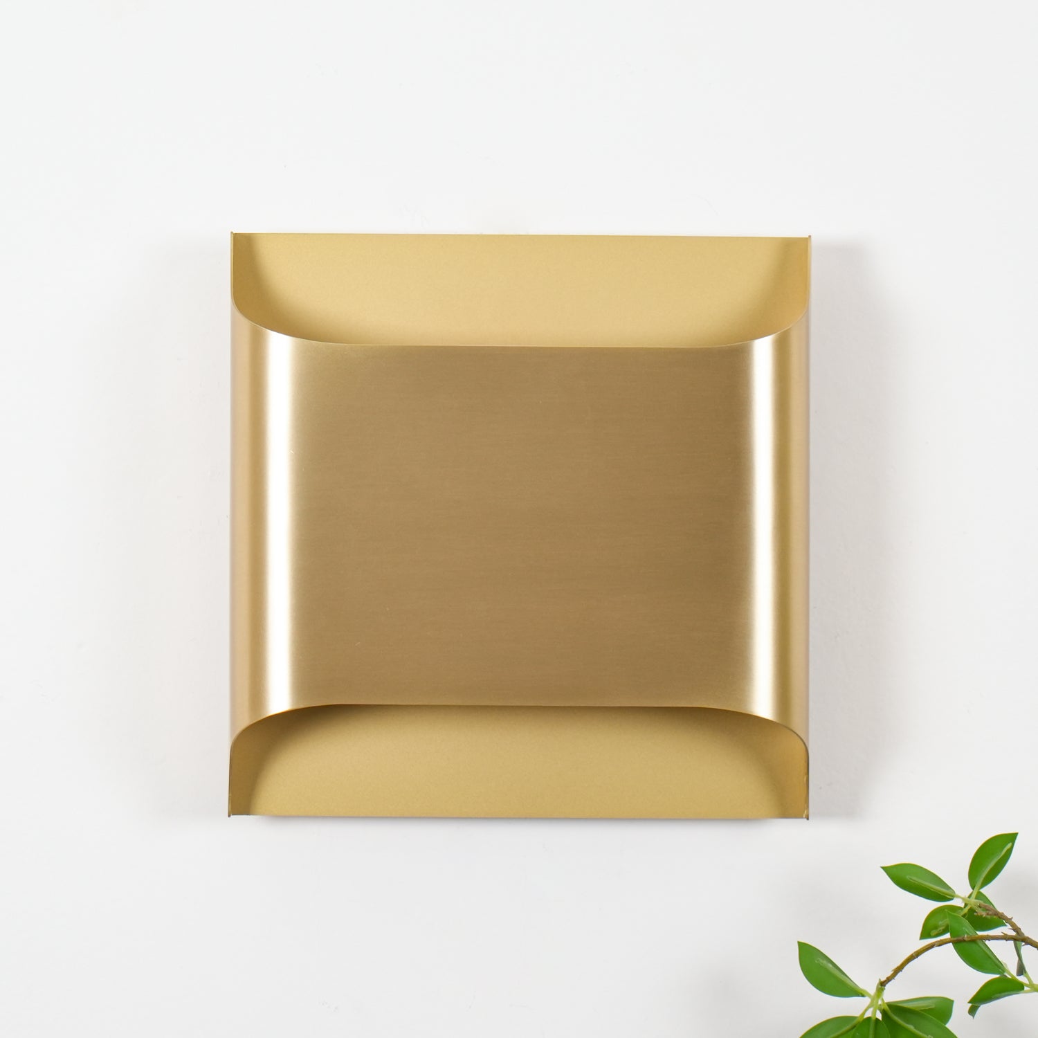 Hardy Applique Murale d'Art Nordic en Laiton