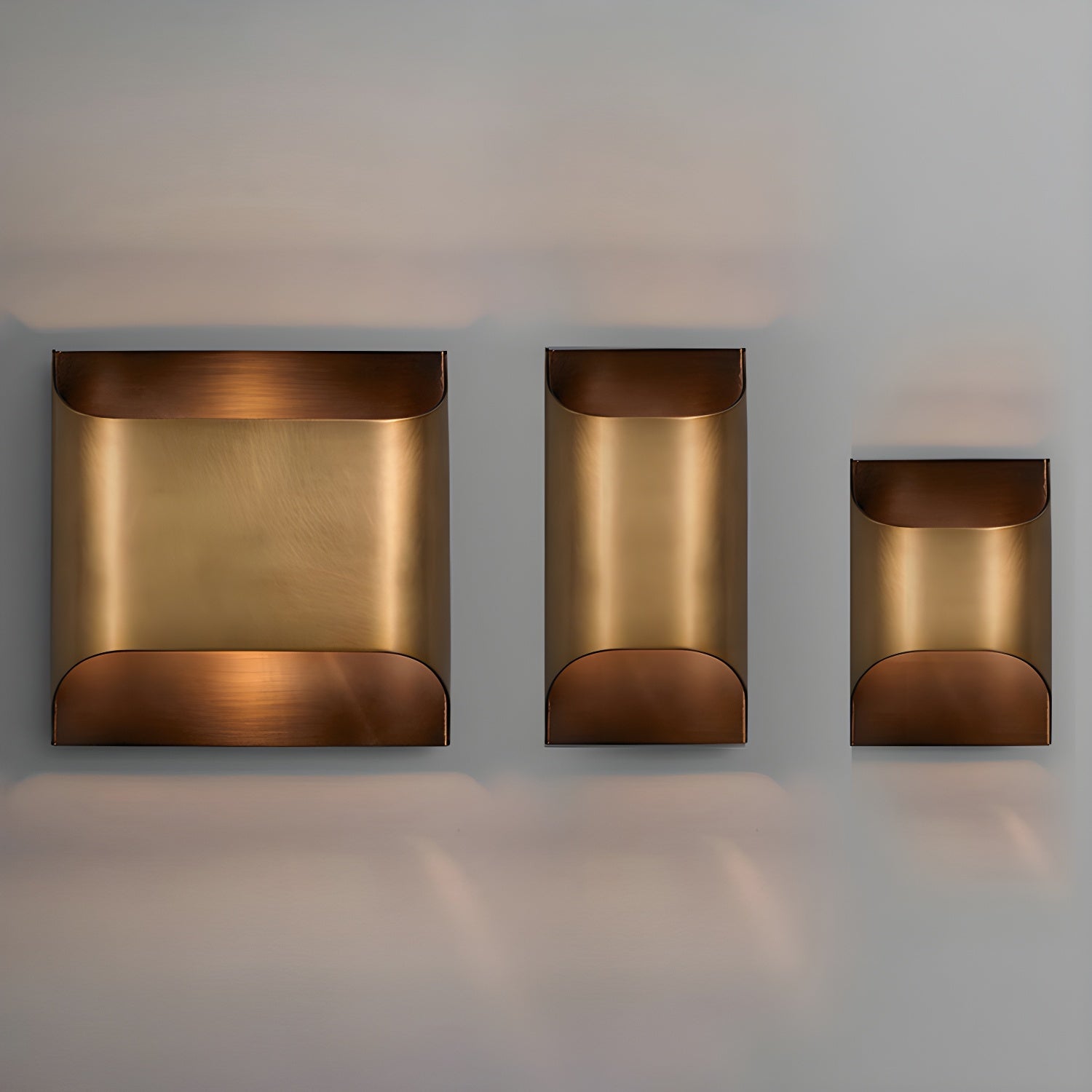 Hardy Applique Murale d'Art Nordic en Laiton