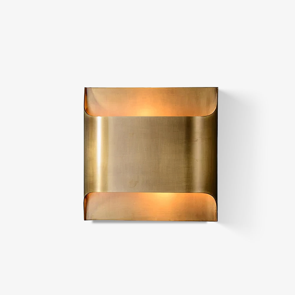 Hardy Applique Murale d'Art Nordic en Laiton